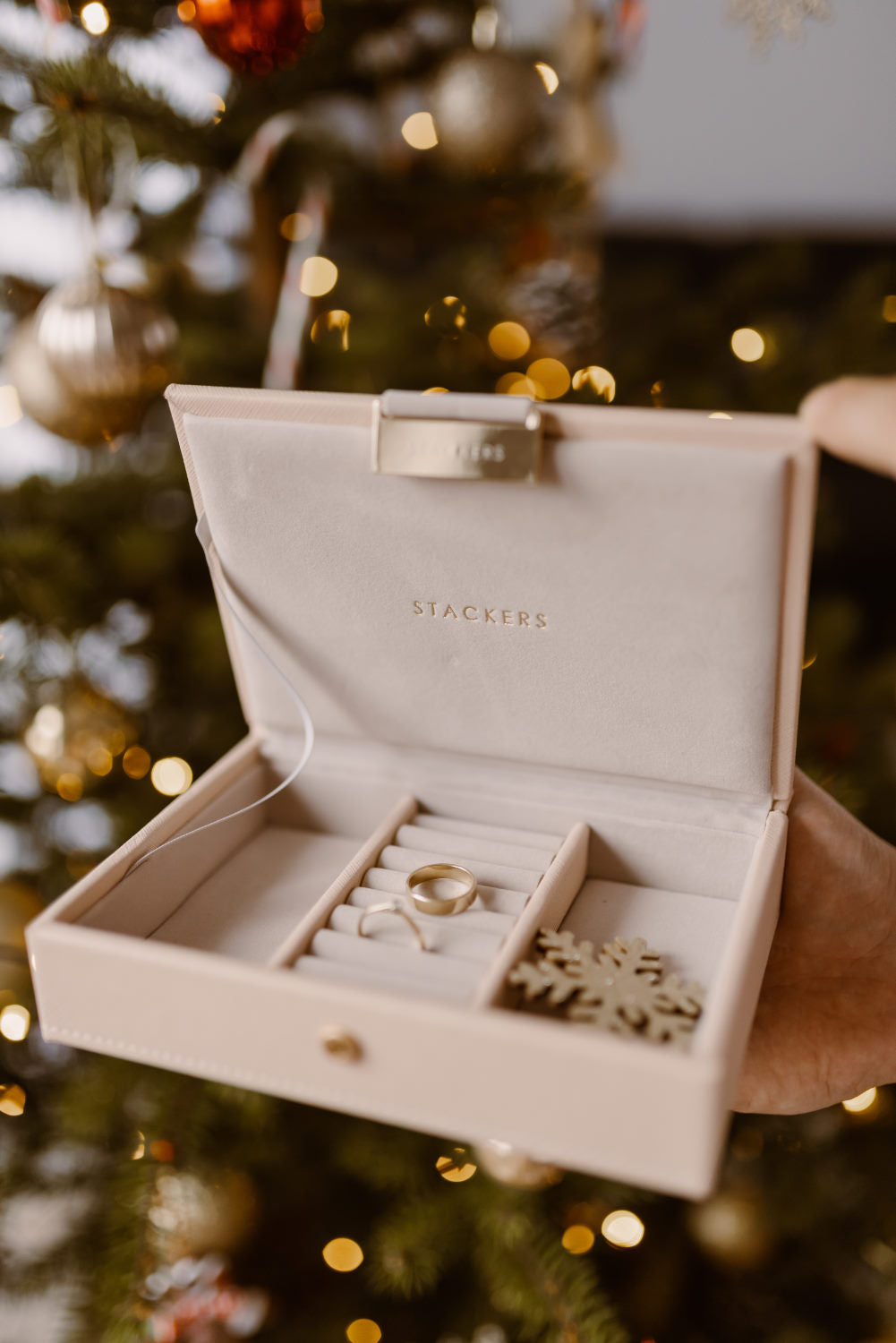 Szkatułka na biżuterię Mini Jewellery Box różowy