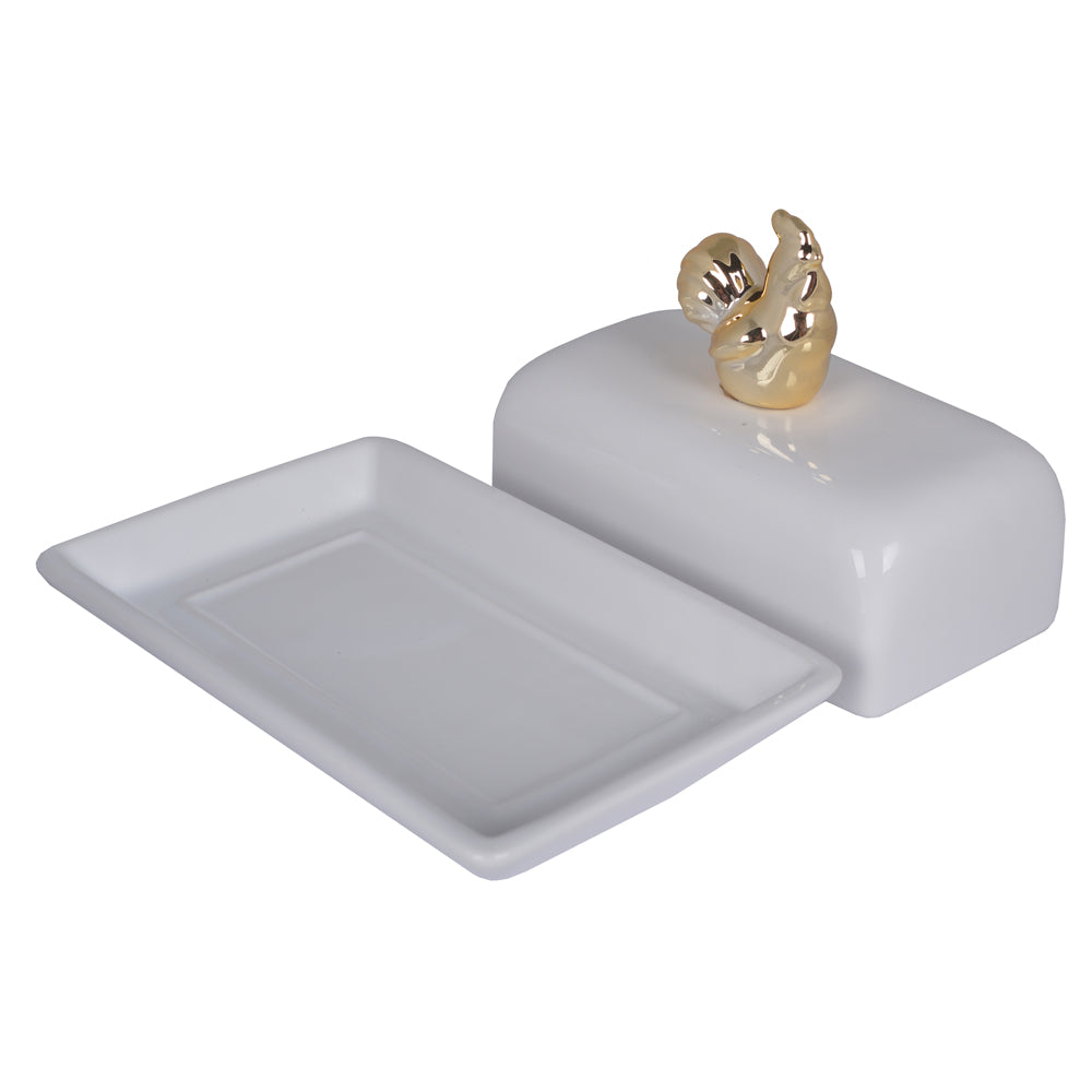 Maselniczka ze złotym kogutem Blauzac