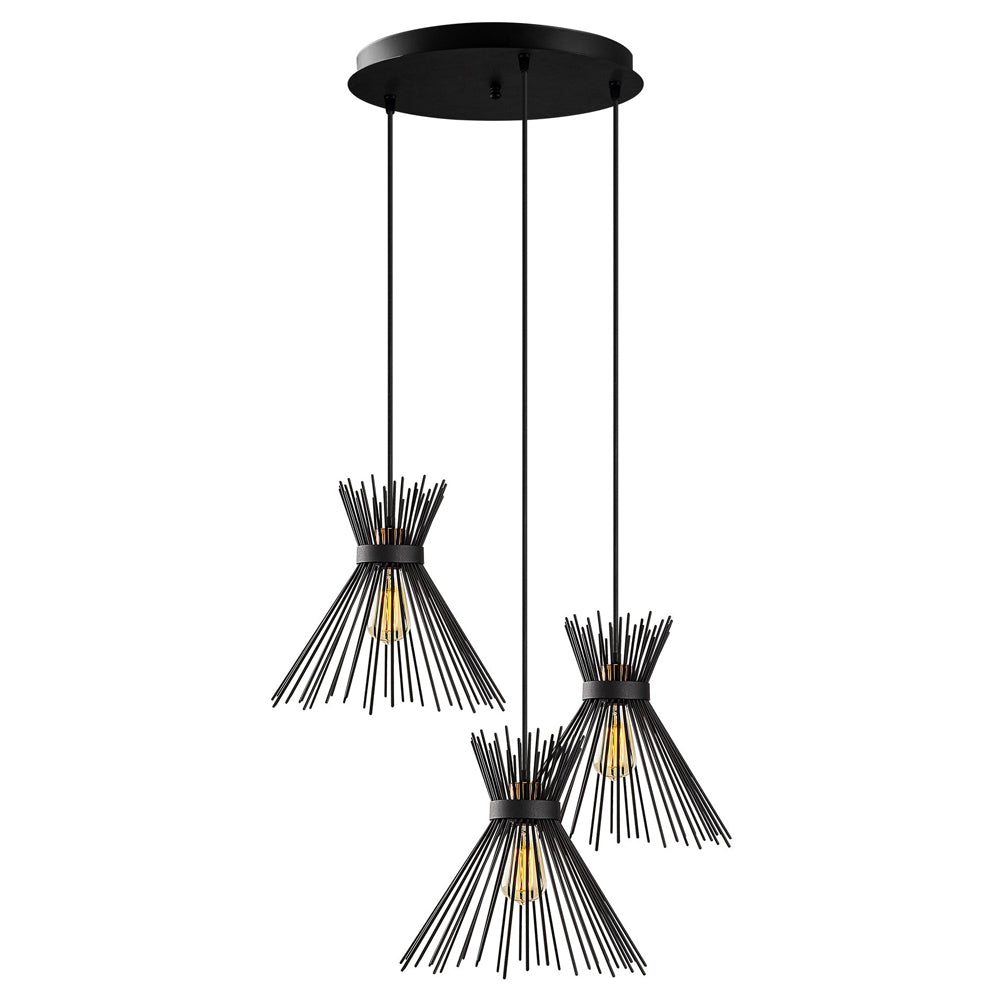 Lampa wisząca Inquill kaskada x3