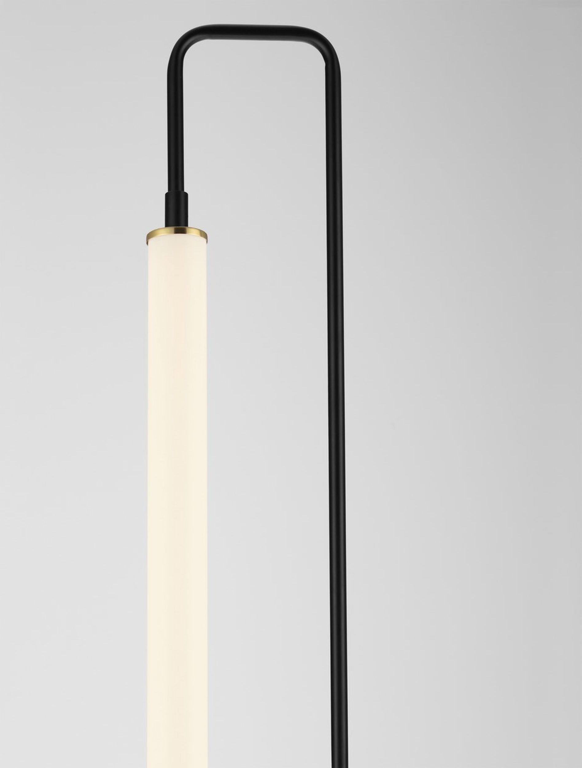 Lampa podłogowa Poucil LED złoto-czarna