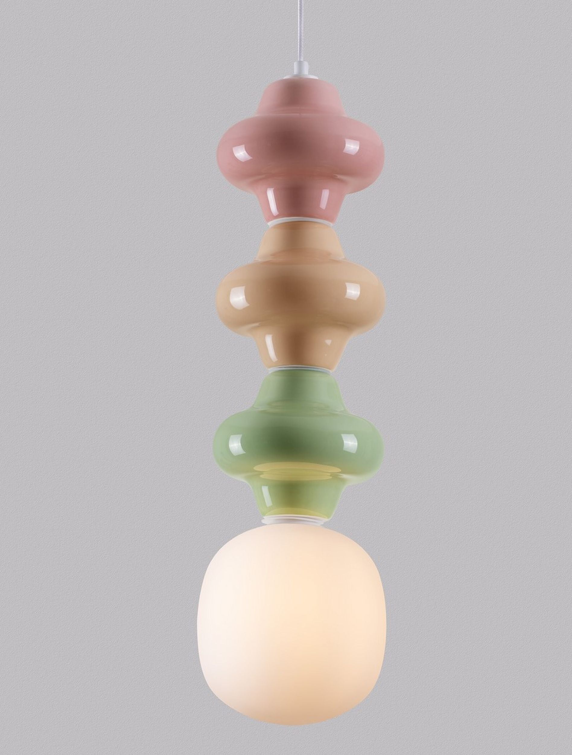 Lampa wisząca Parive III wielokolorowa