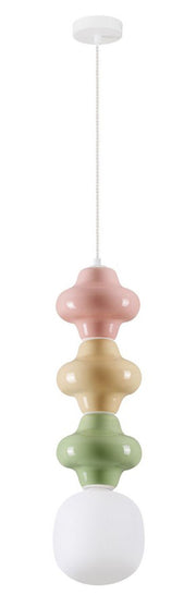 Lampa wisząca Parive III wielokolorowa