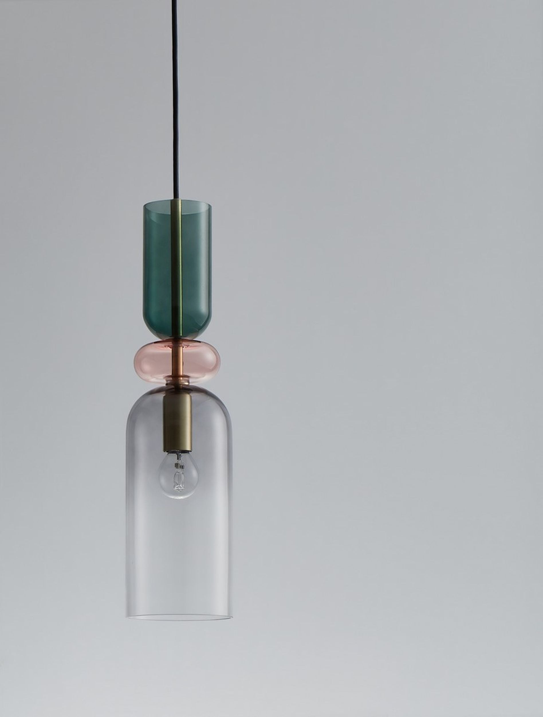 Lampa wisząca Nouvede 11 cm wielokolorowa