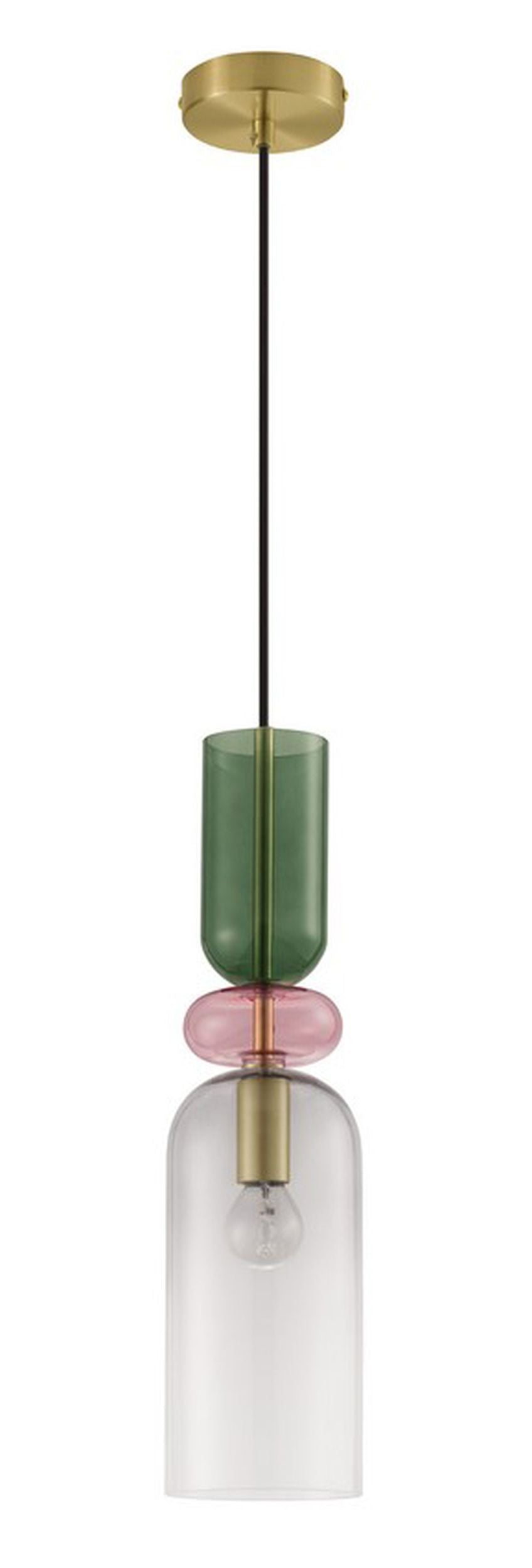Lampa wisząca Nouvede 11 cm wielokolorowa