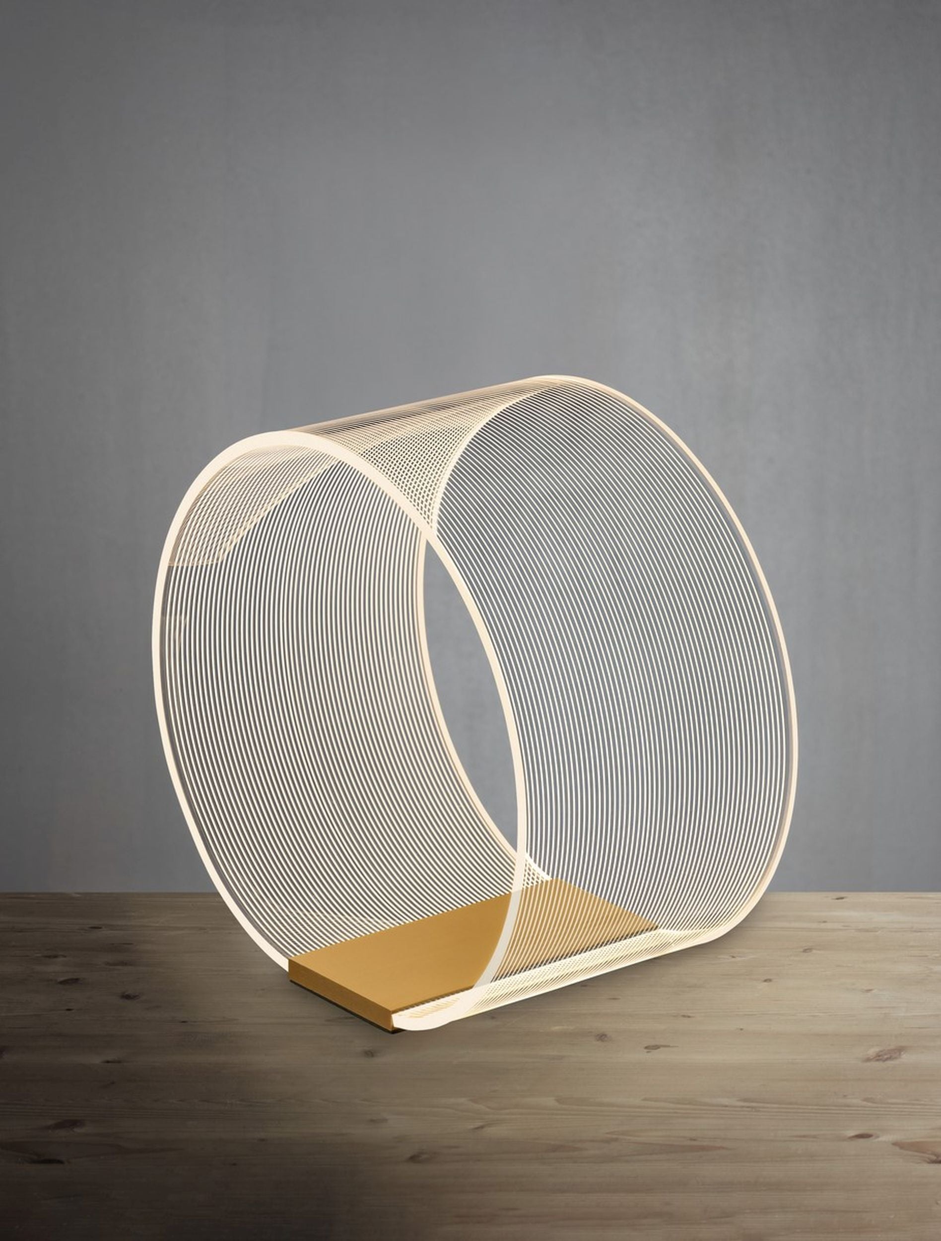 Lampa stołowa Volicate LED złota