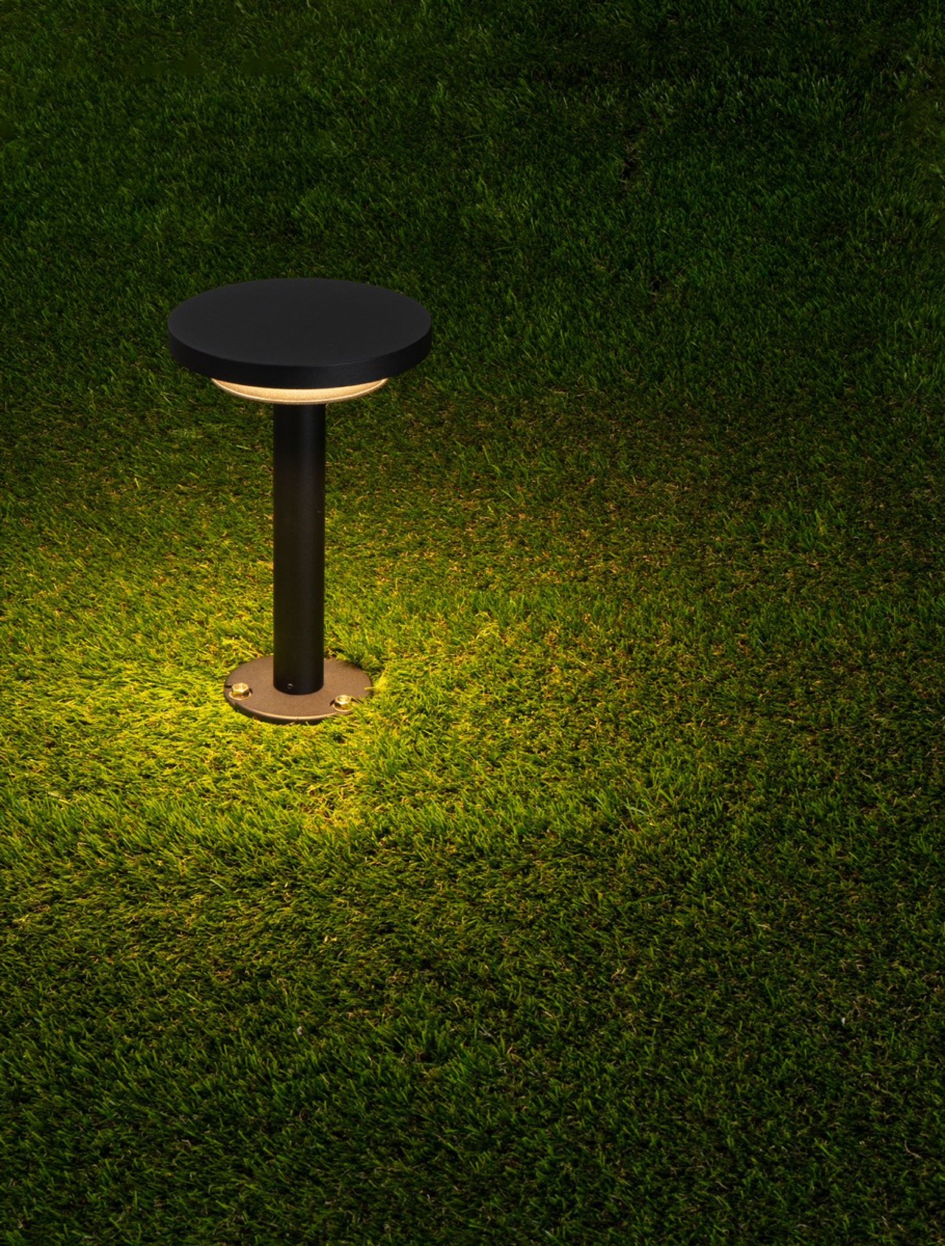 Lampa ogrodowa Ceyelly LED 24 cm czarna