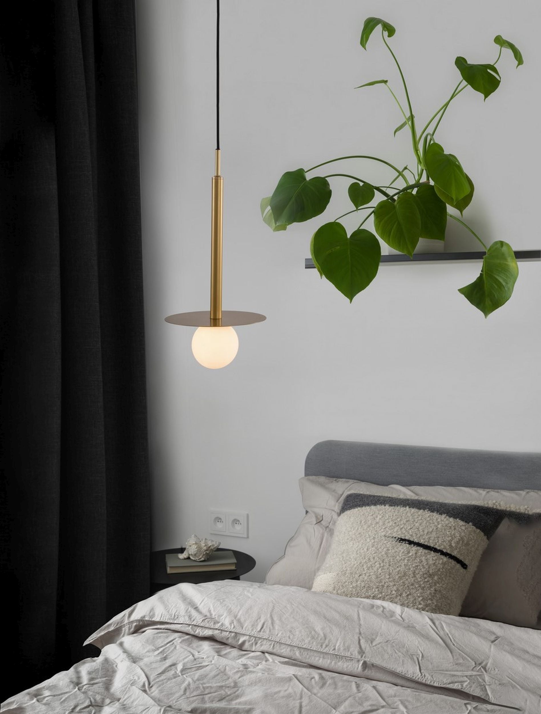 Lampa wisząca Letarian złota