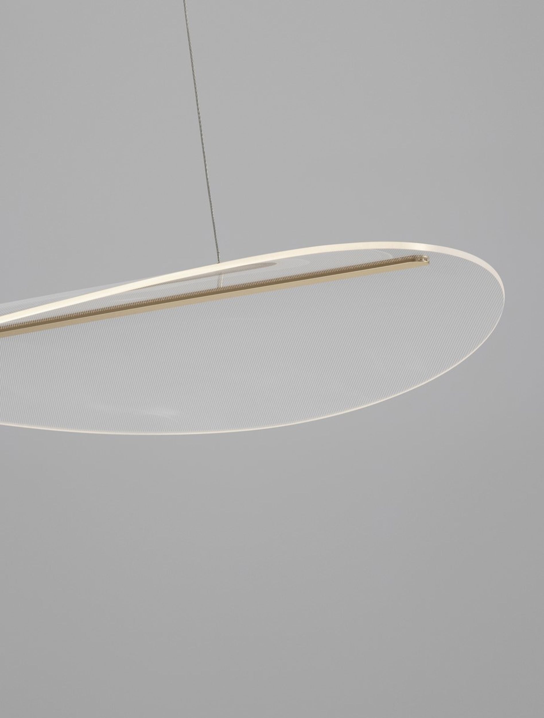 Lampa wisząca Domelines LED złota