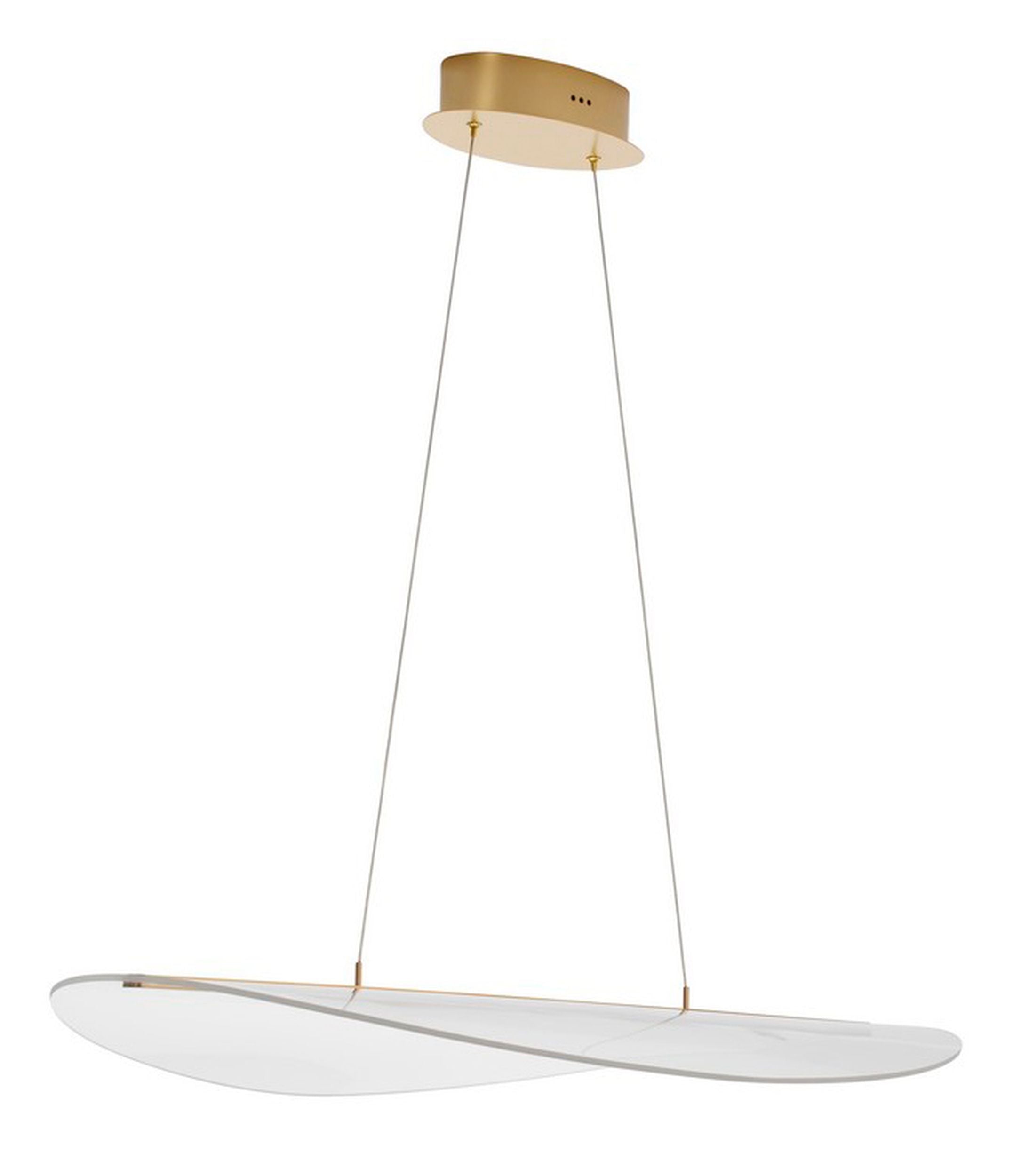 Lampa wisząca Domelines LED złota