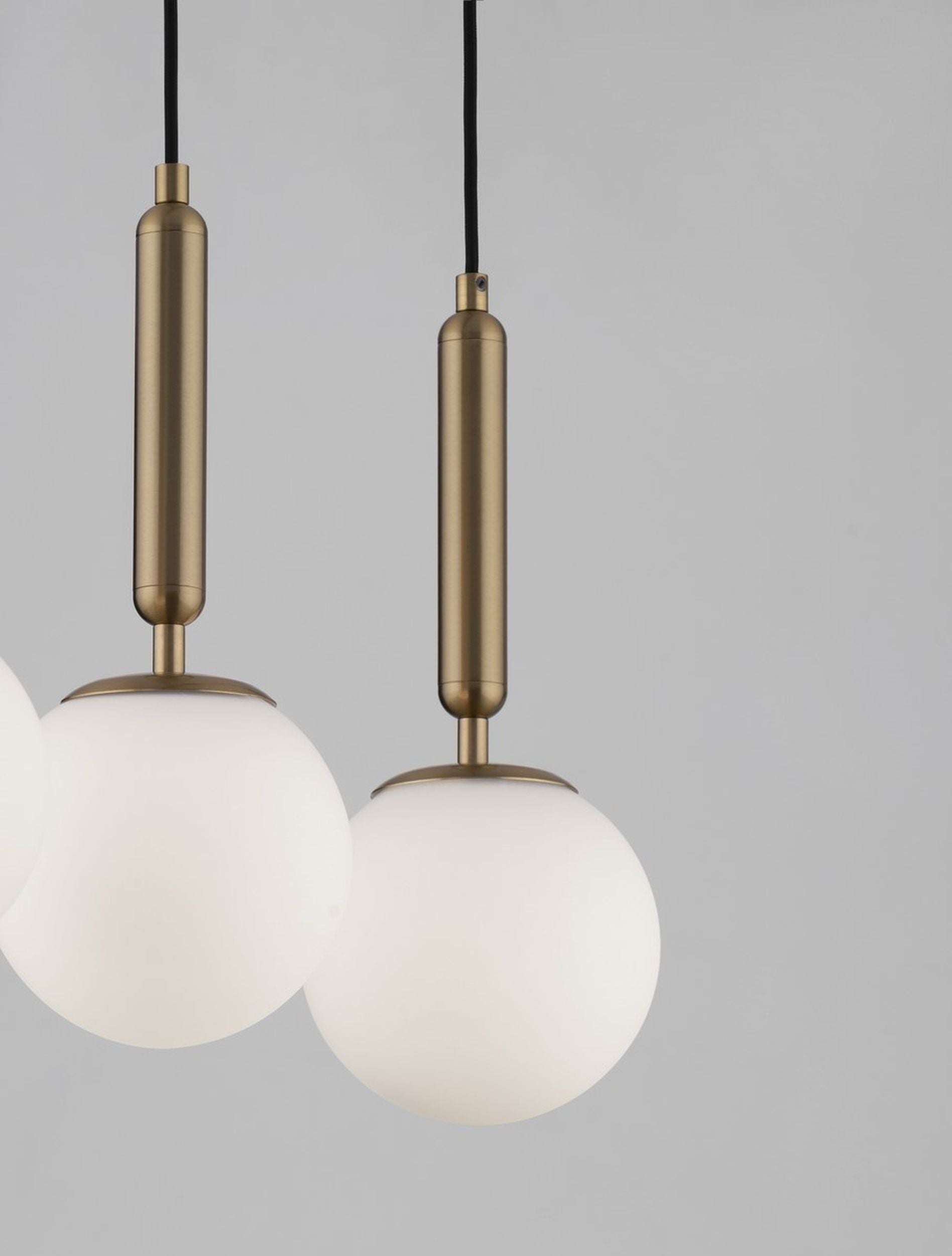 Lampa wisząca Trallos x3 złota