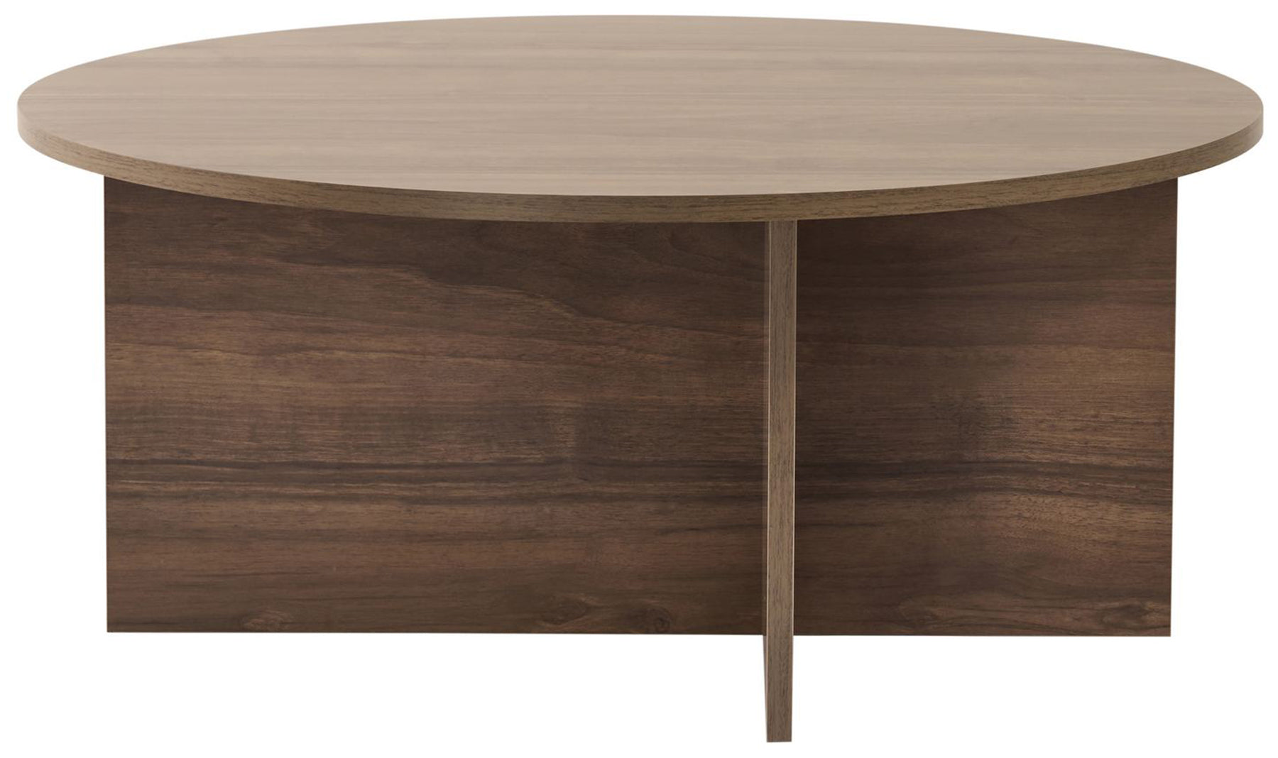 Stolik kawowy Soleil okrągły 90 cm orzech