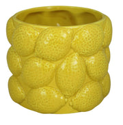 Doniczka ceramiczna Yuzuva 17,6 cm zółta