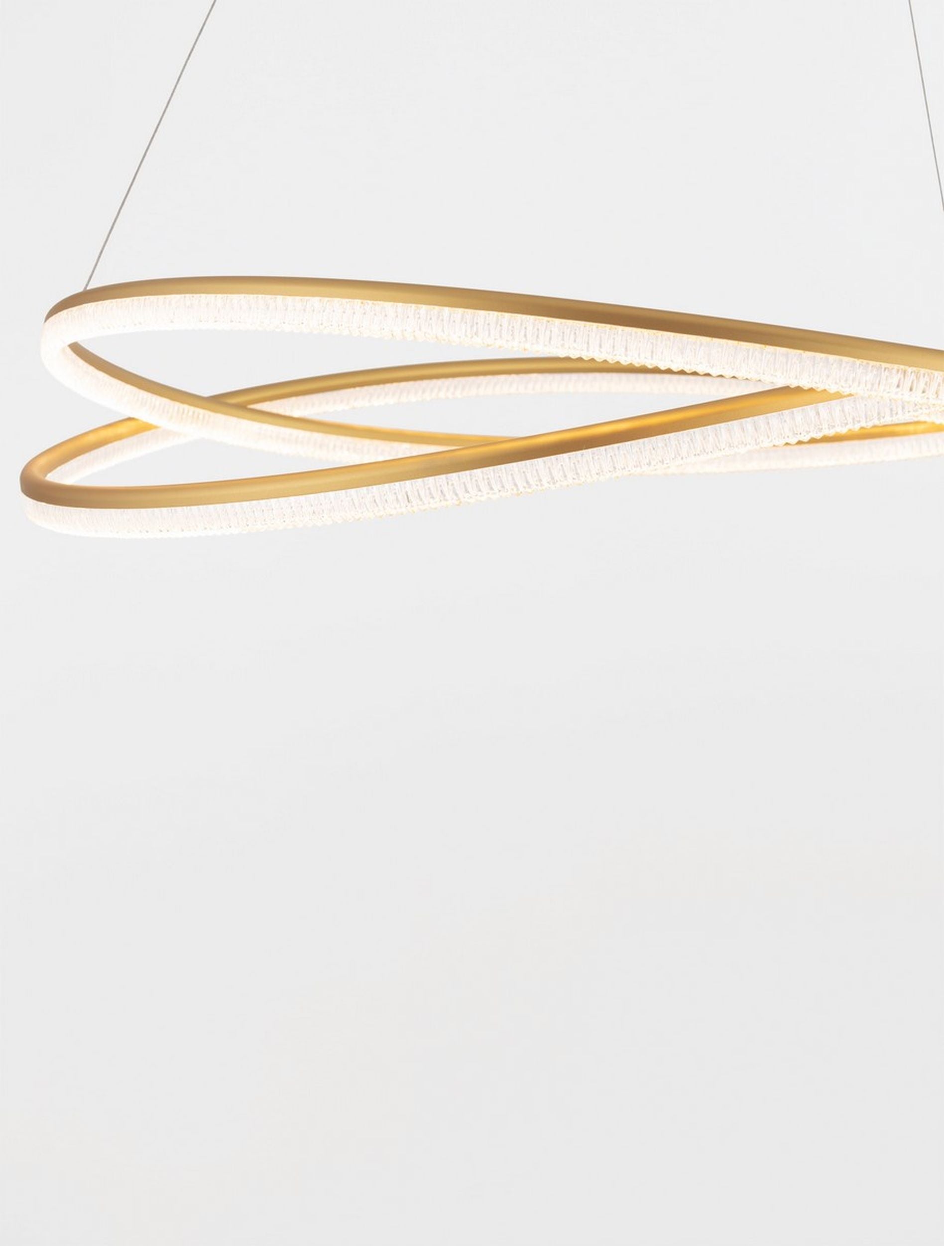 Lampa wisząca Fulanci LED złota