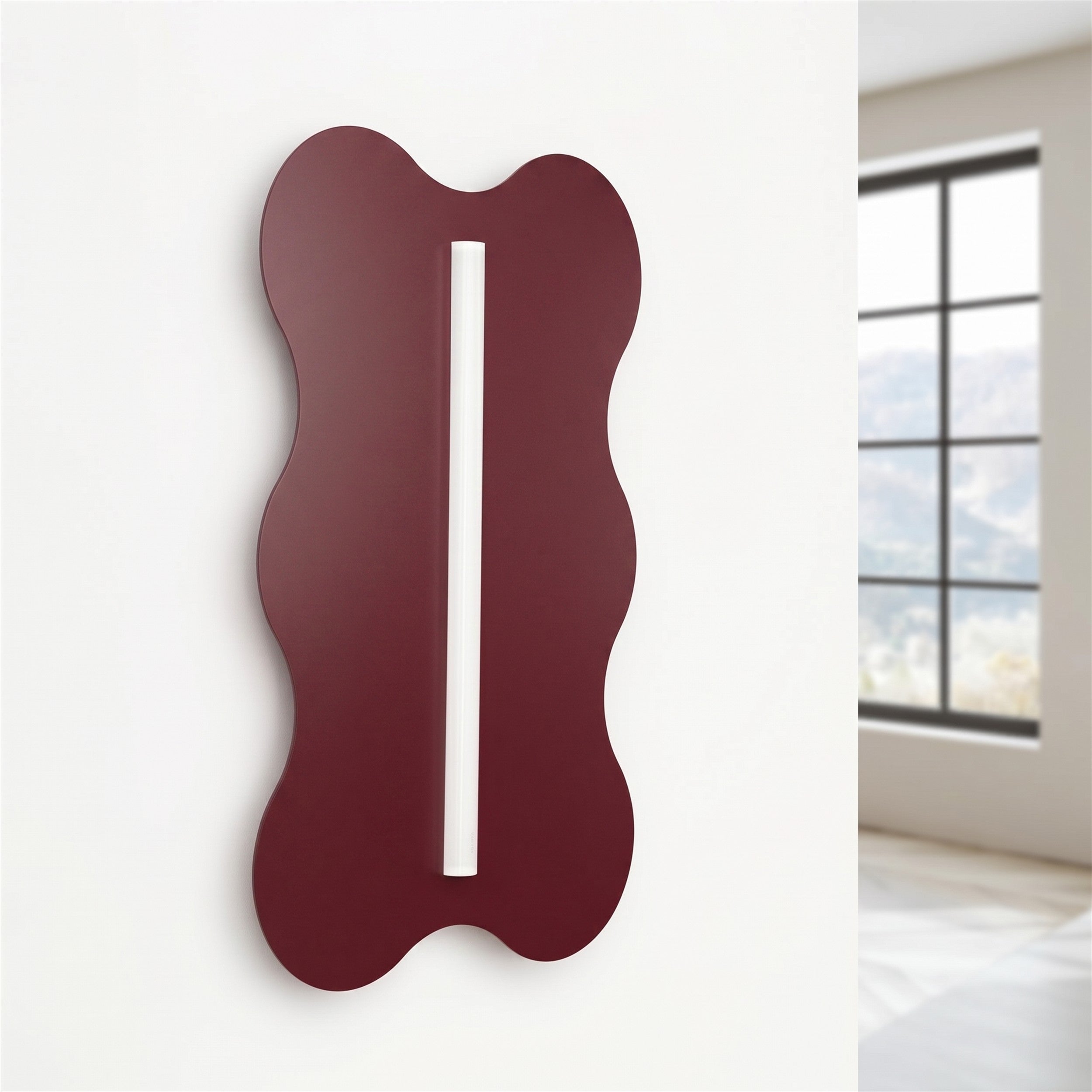 Kinkiet Klover burgund