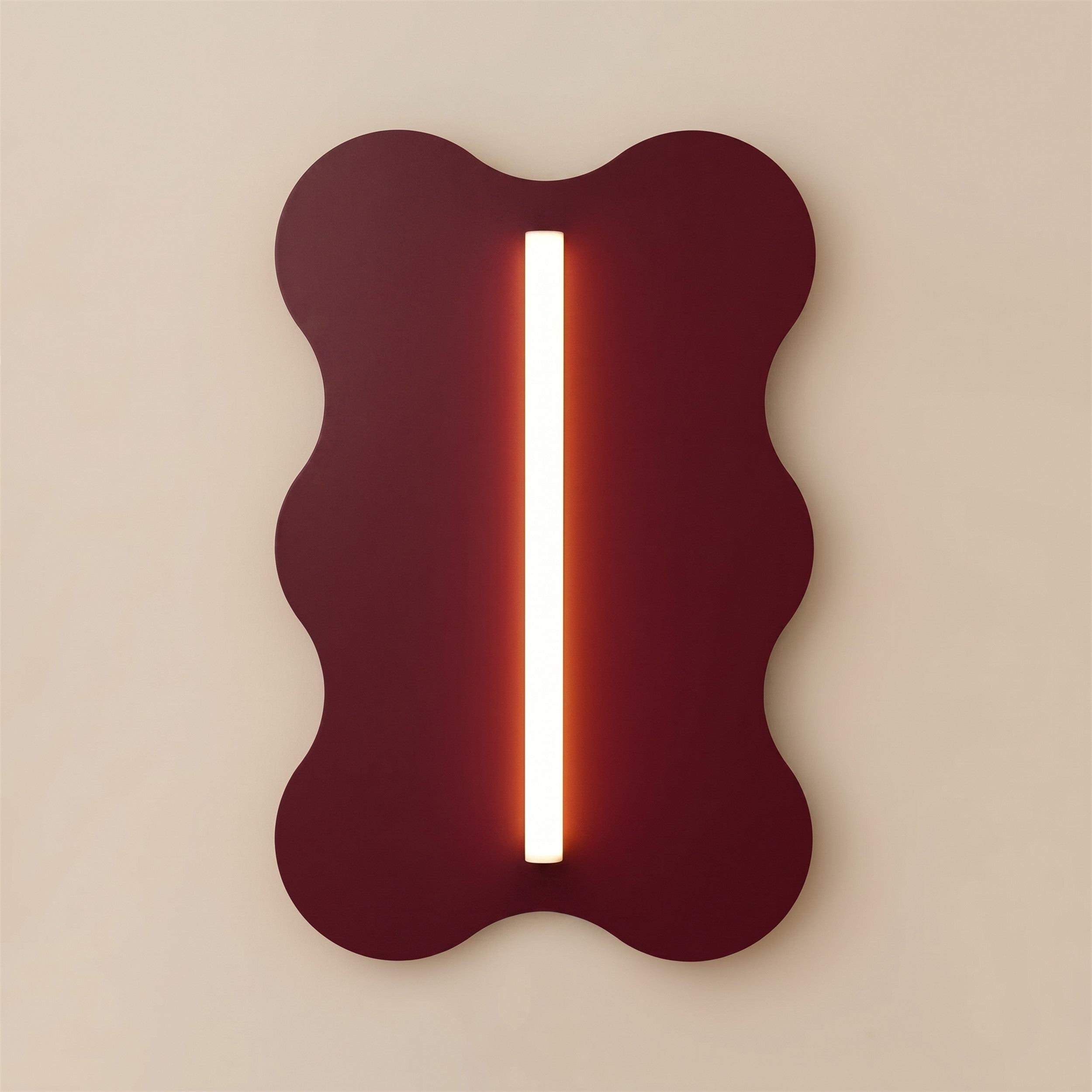 Kinkiet Klover burgund