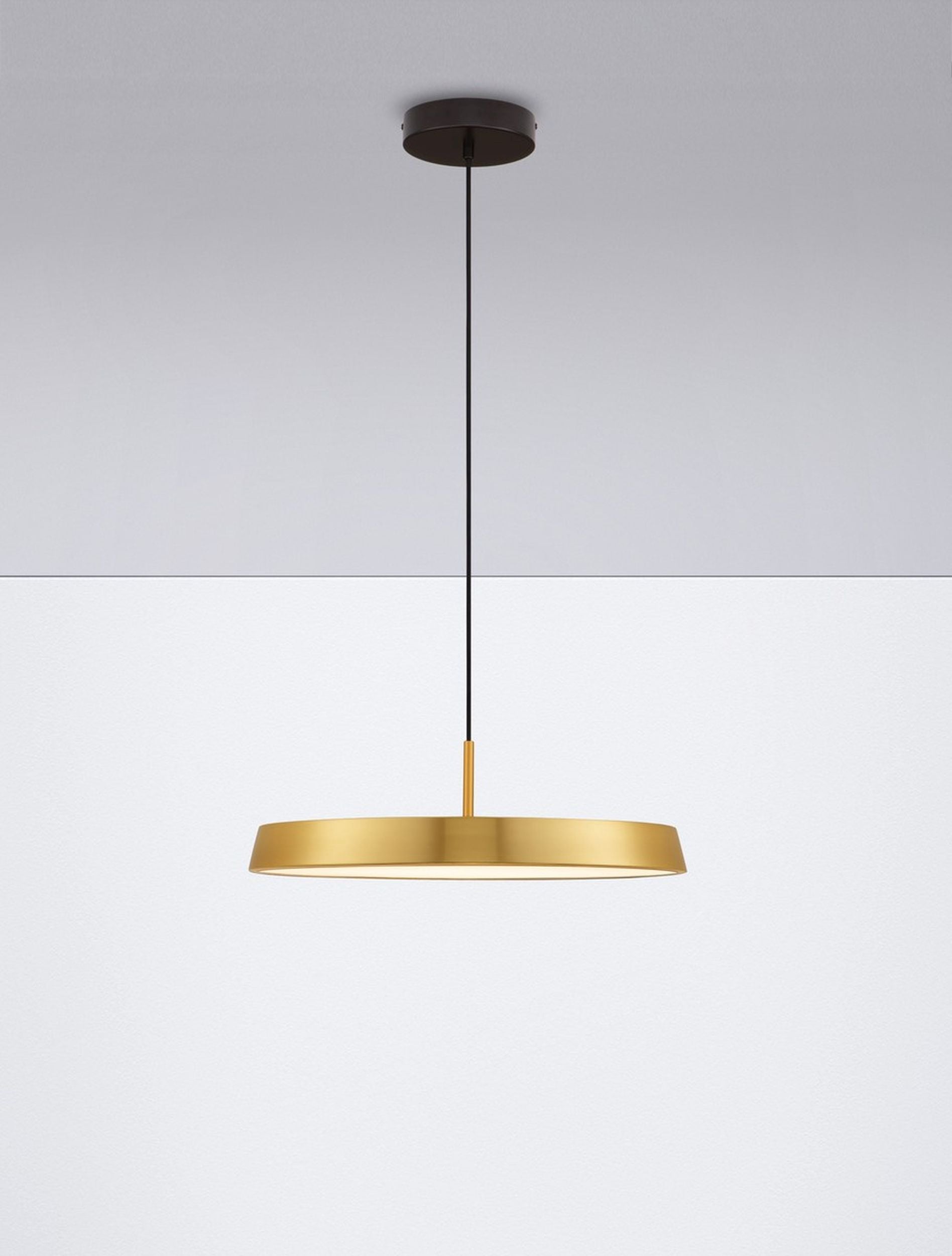 Lampa wisząca Bleggy LED złota