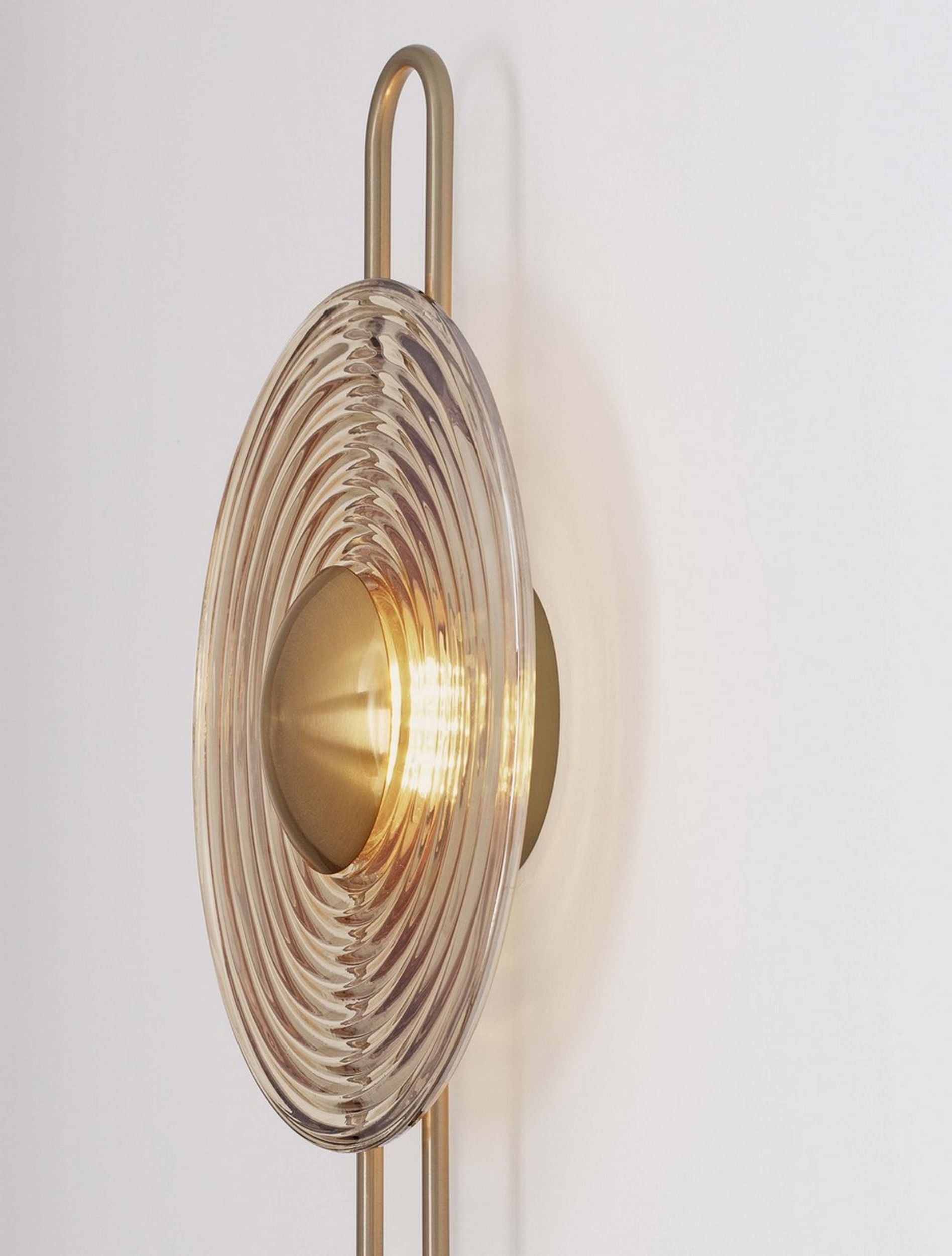 Kinkiet Ollique LED 60 cm złoty