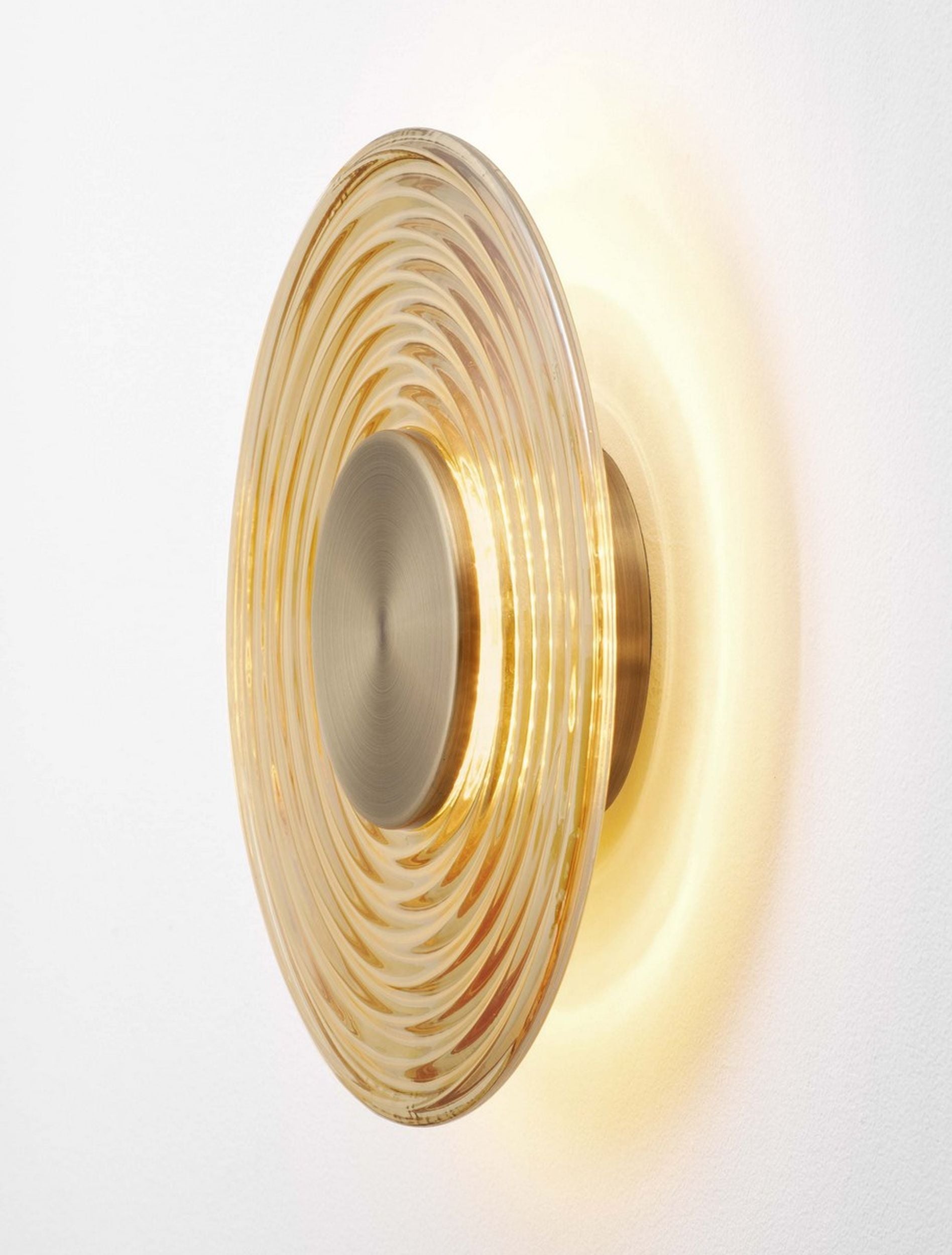 Kinkiet Ollique LED 30 cm złoty