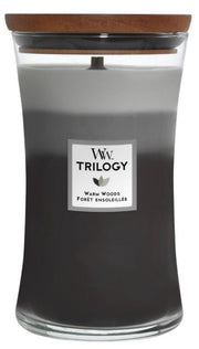 Świeca zapachowa Woodwick Warm Woods 610 g