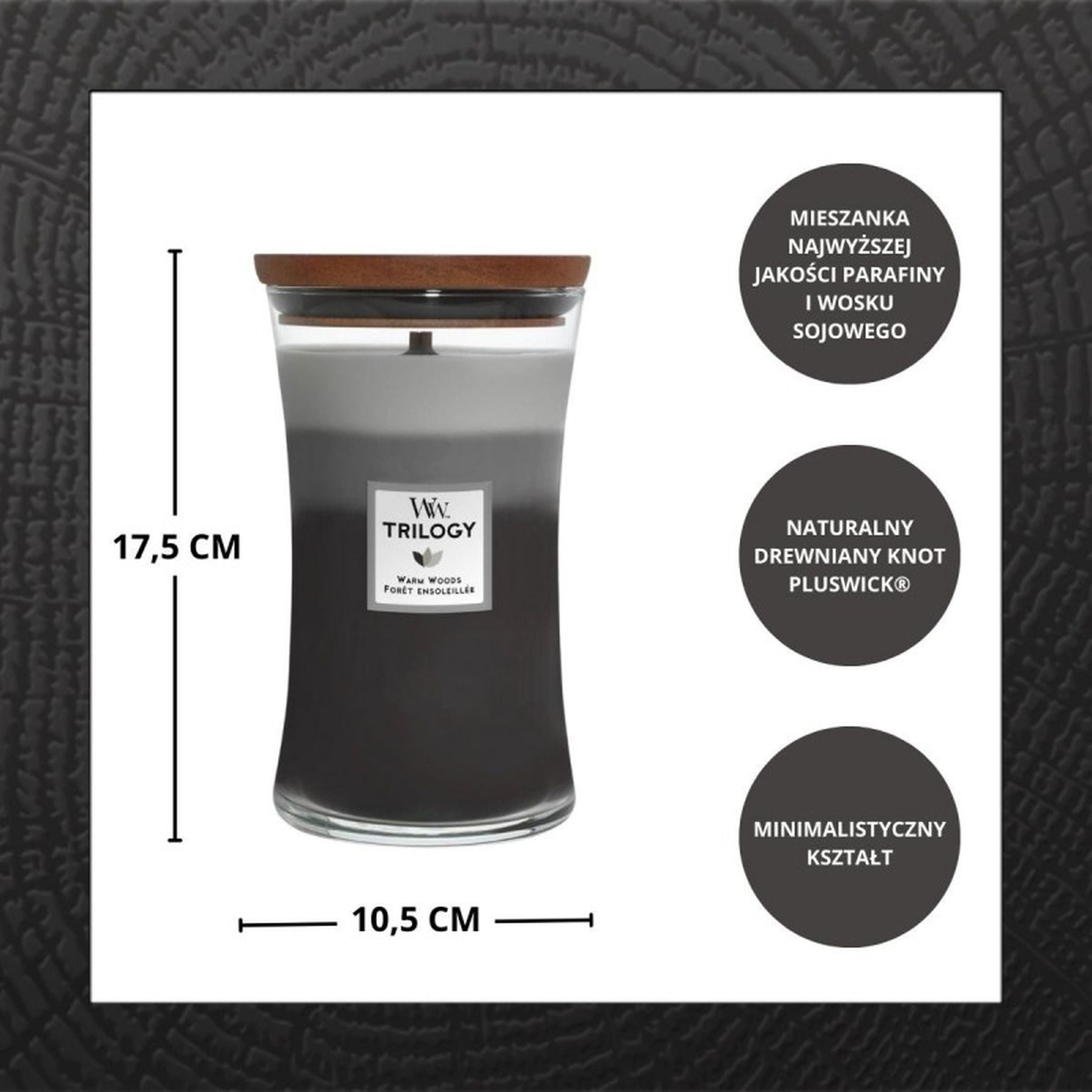 Świeca zapachowa Woodwick Warm Woods 610 g
