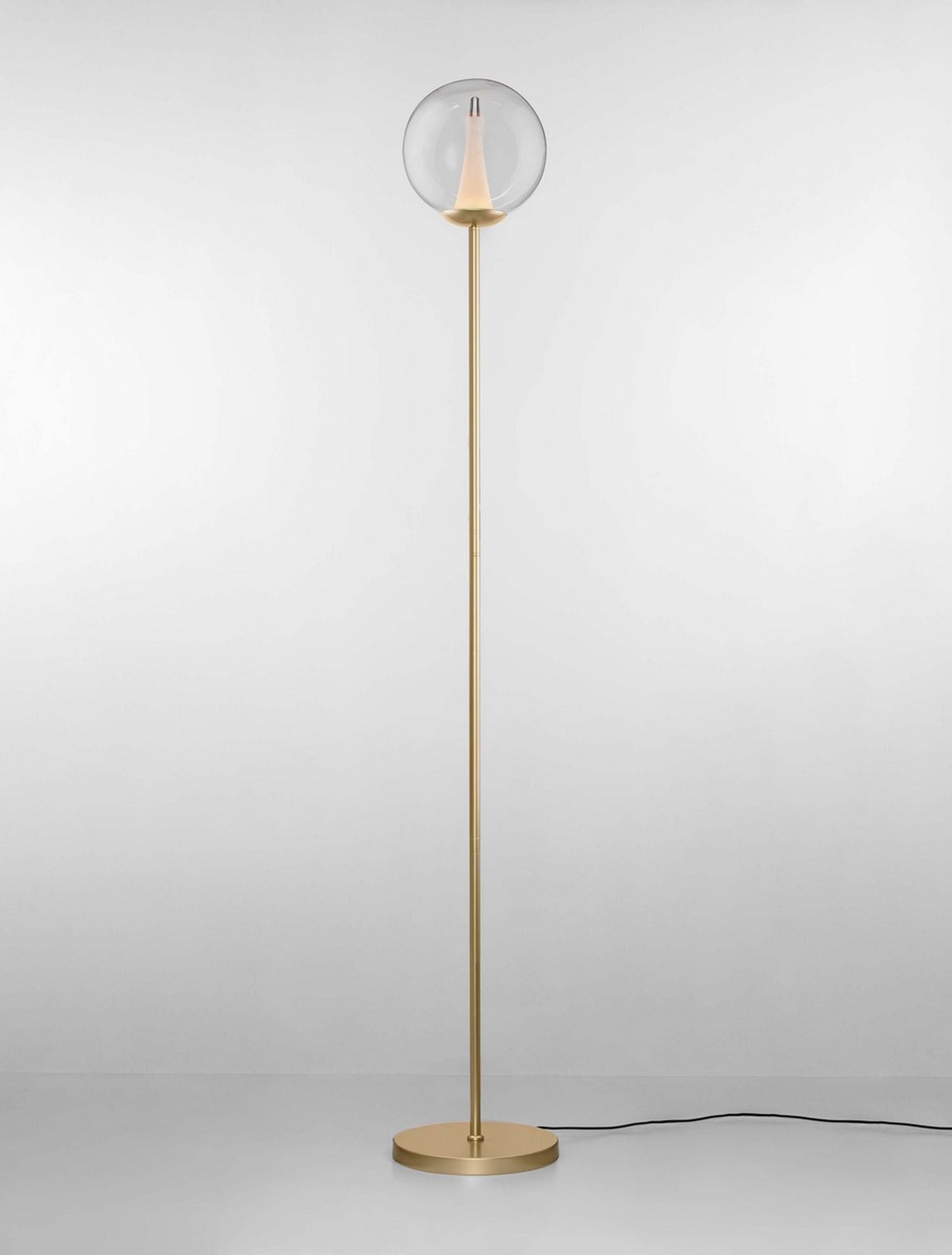 Lampa podłogowa Eviline LED złota