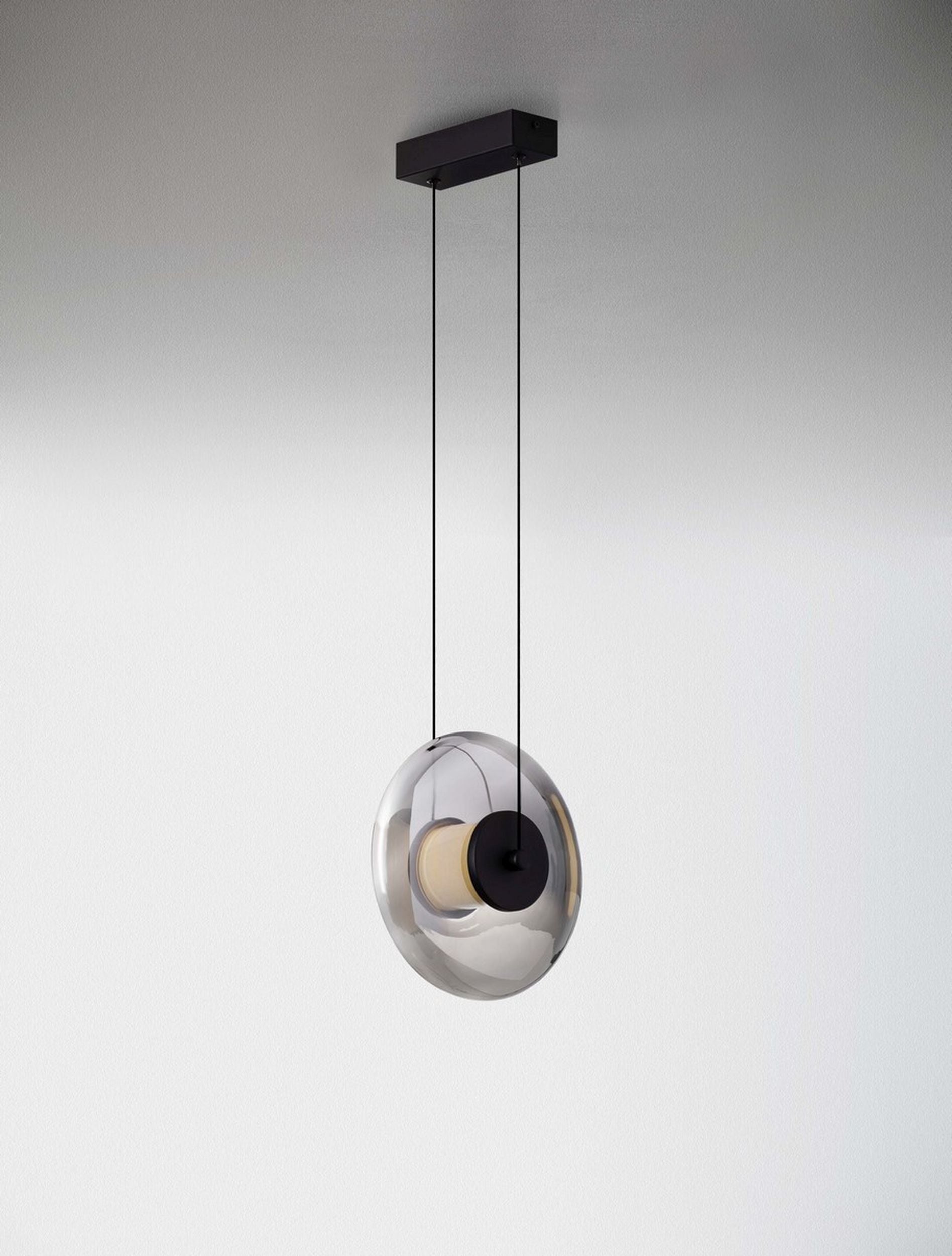 Lampa wisząca Lynoll LED x1 czarna