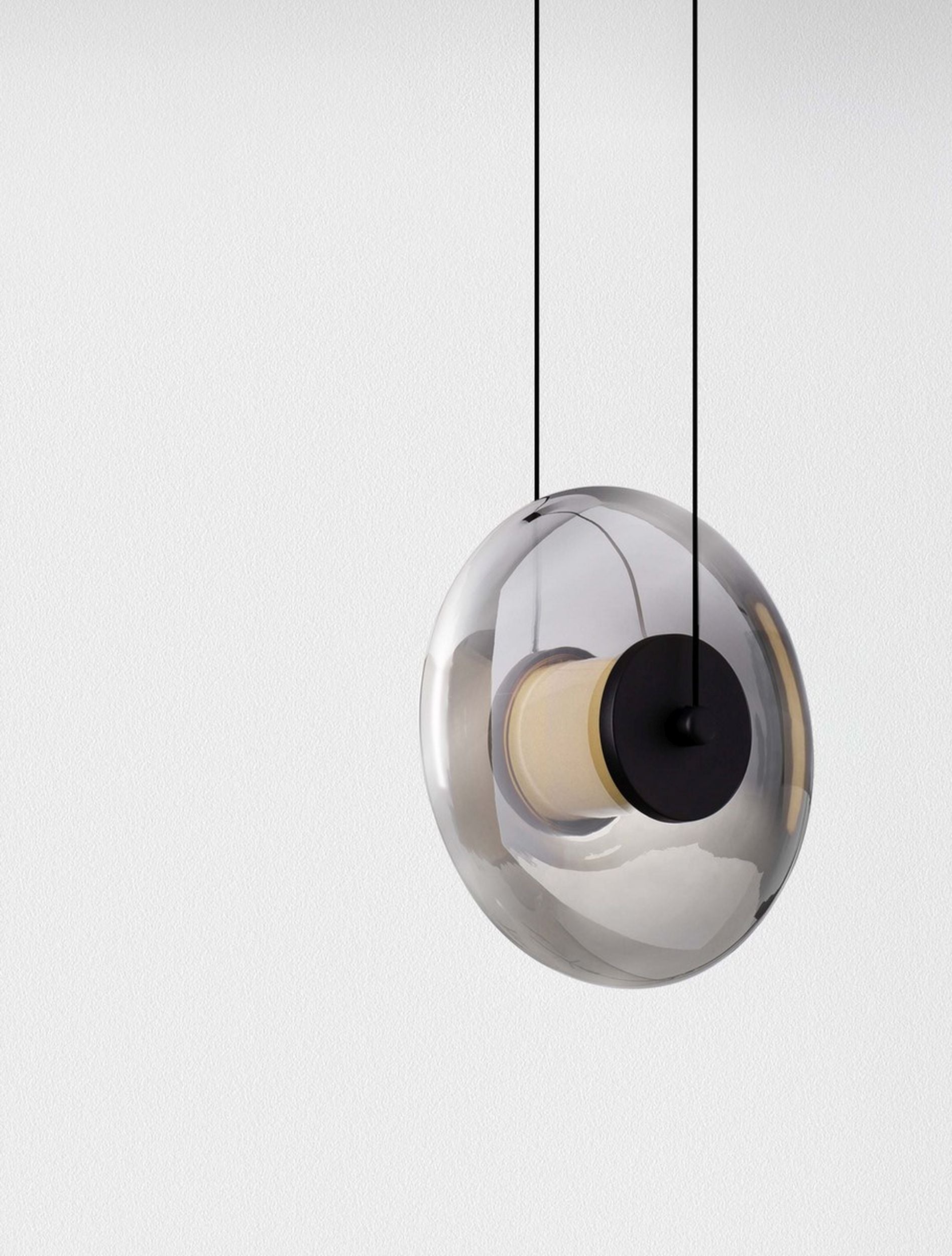 Lampa wisząca Lynoll LED x1 czarna