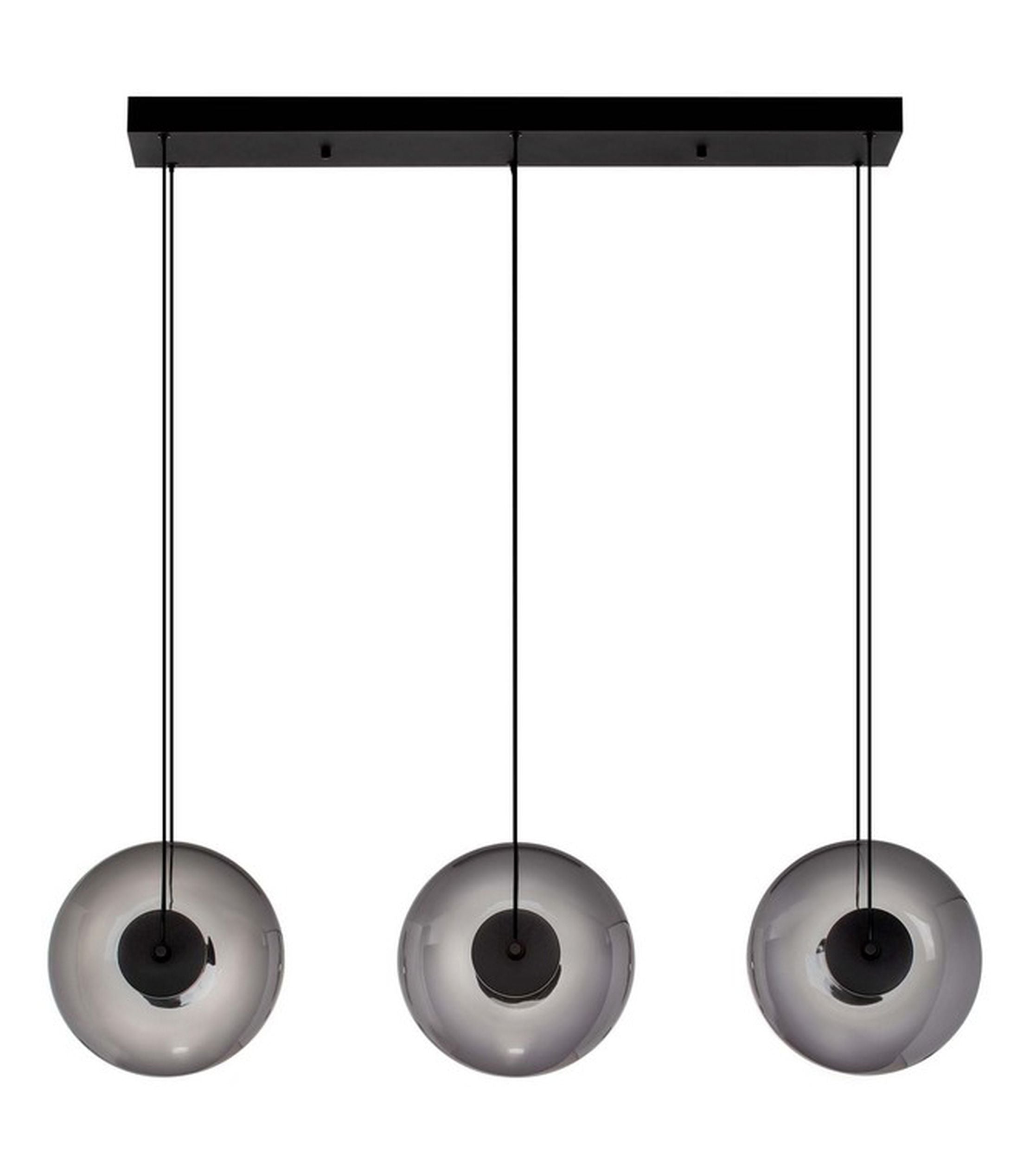 Lampa wisząca Lynoll LED x3 czarna