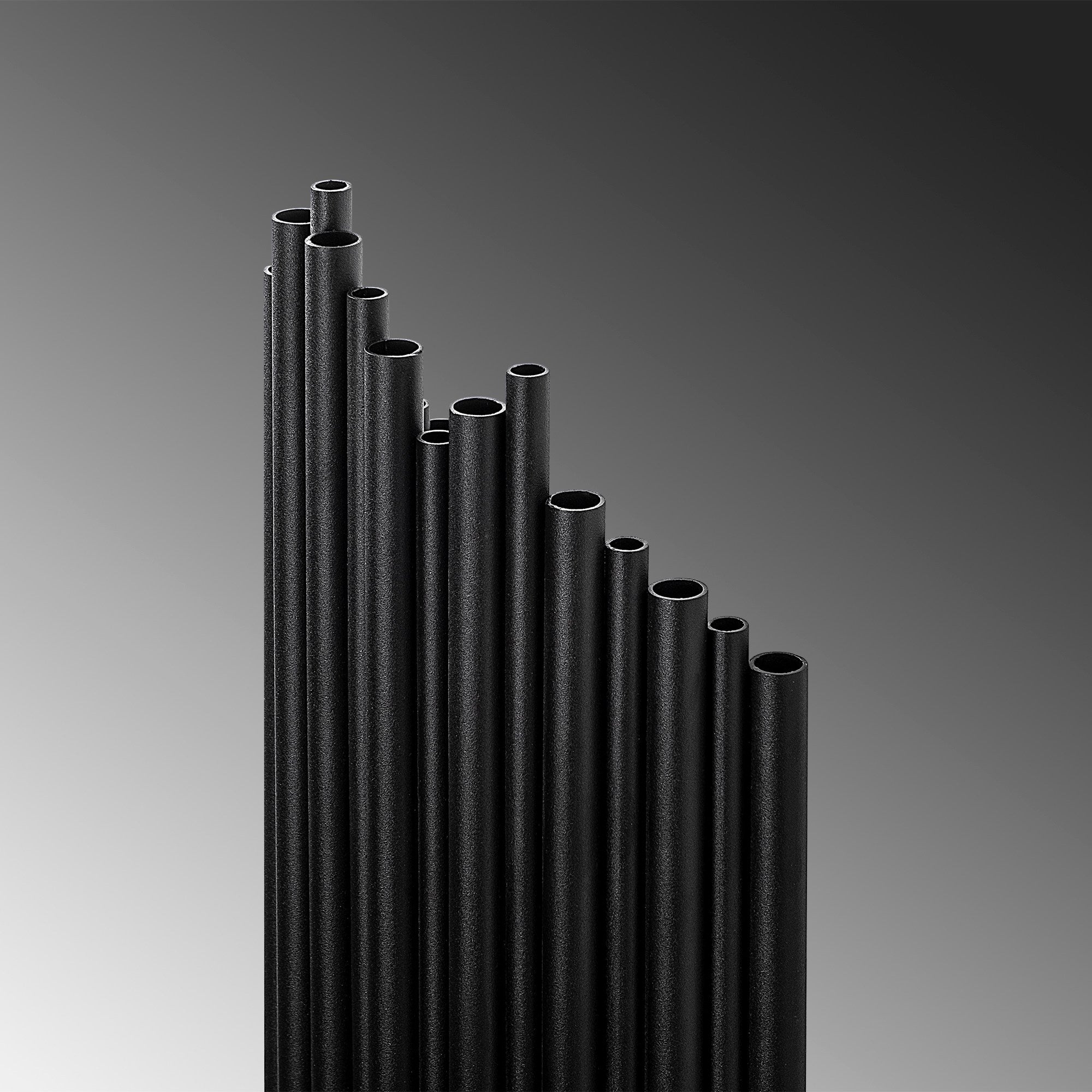 Lampa ścienna Bolines 50 cm czarna