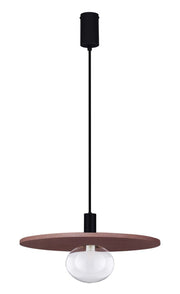 Lampa wisząca Javeric czerwona