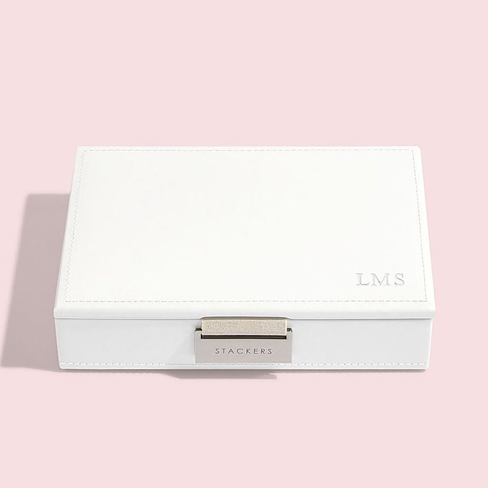Szkatułka na biżuterię Classic Jewellery Box 13x18 cm biała
