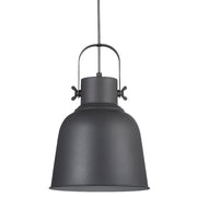 Lampa wisząca Adrian 25x28 cm czarna industrialna