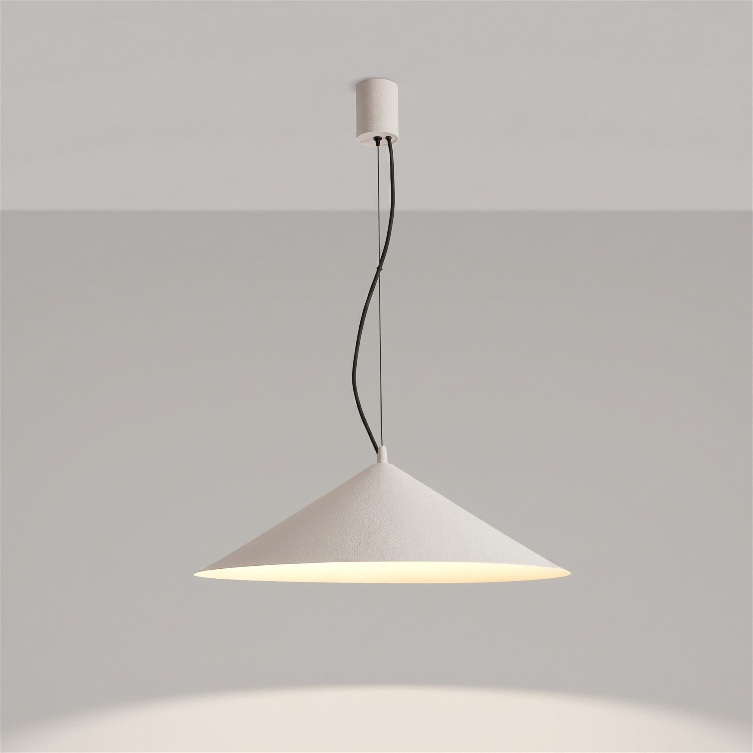 Lampa wisząca Fint LED biała