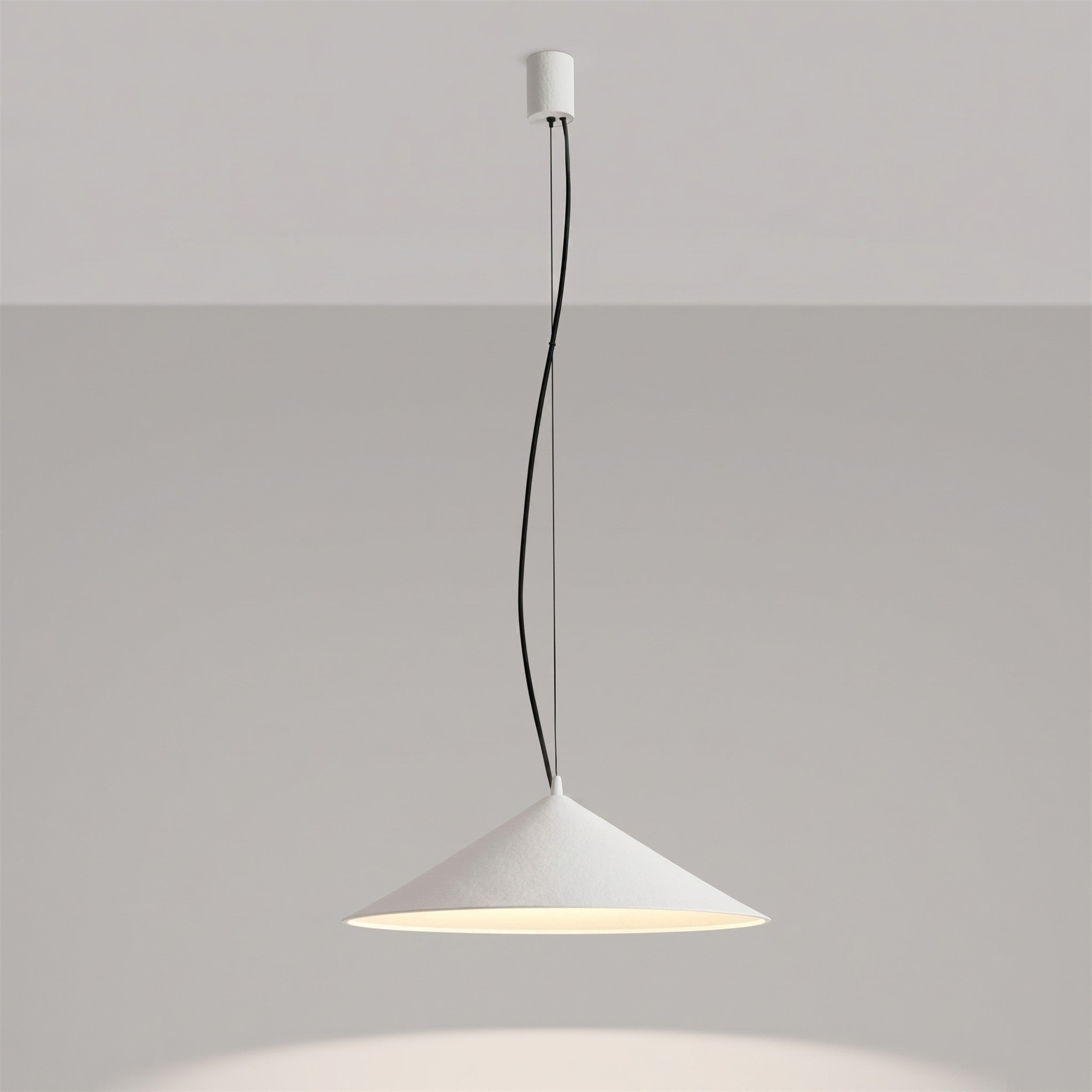 Lampa wisząca Fint LED biała