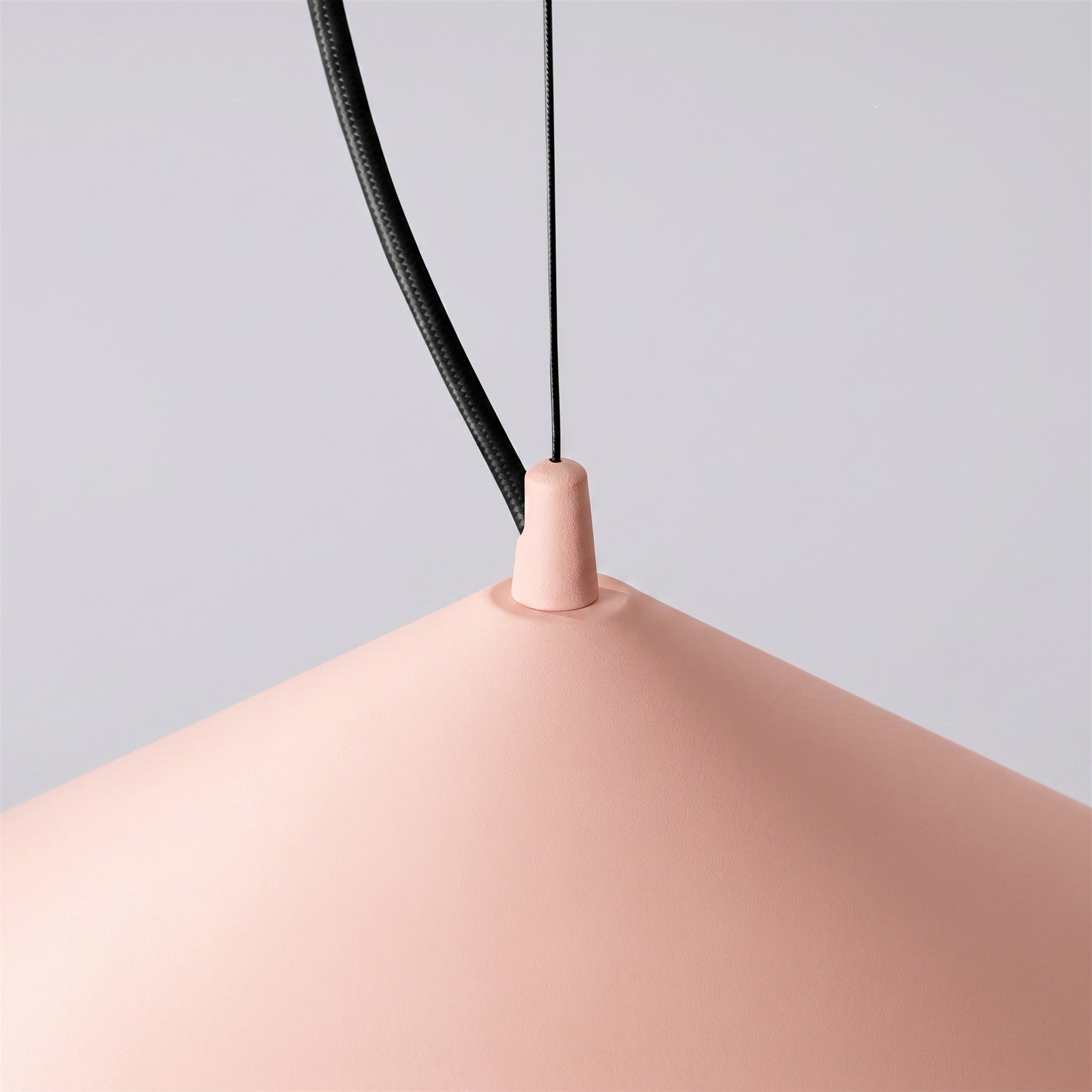 Lampa wisząca Fint LED brzoskwiniowa