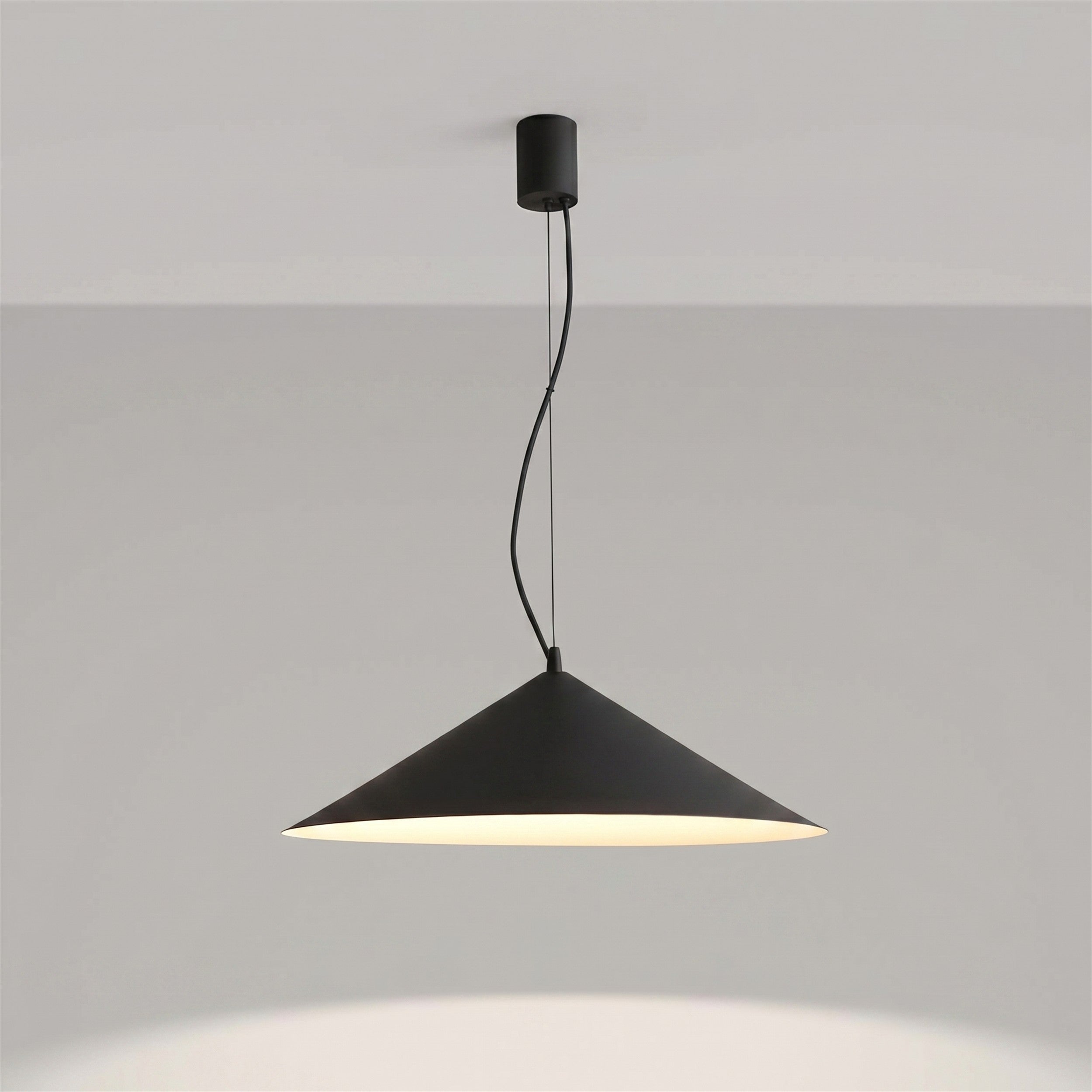 Lampa wisząca Fint LED czarna