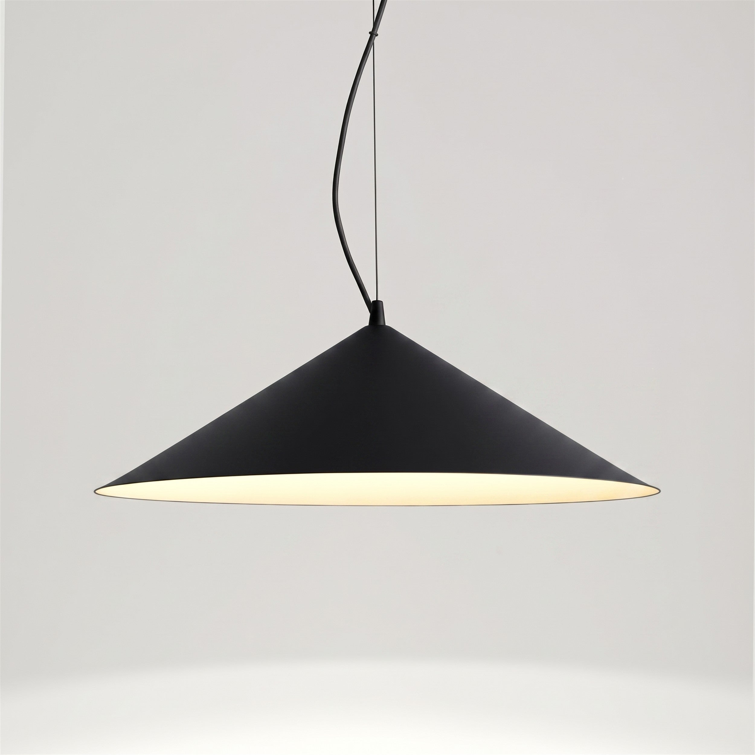 Lampa wisząca Fint LED czarna