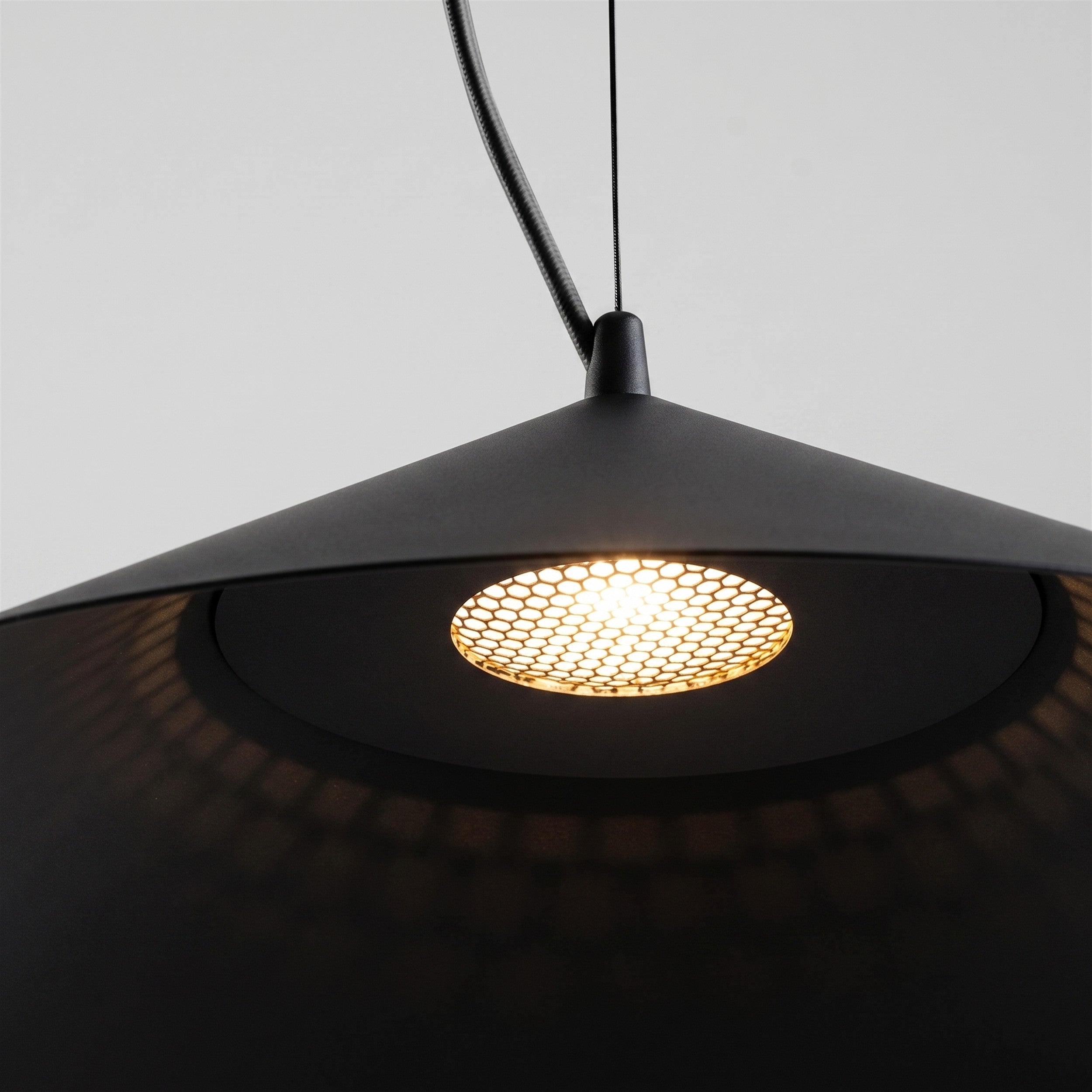 Lampa wisząca Fint LED czarna