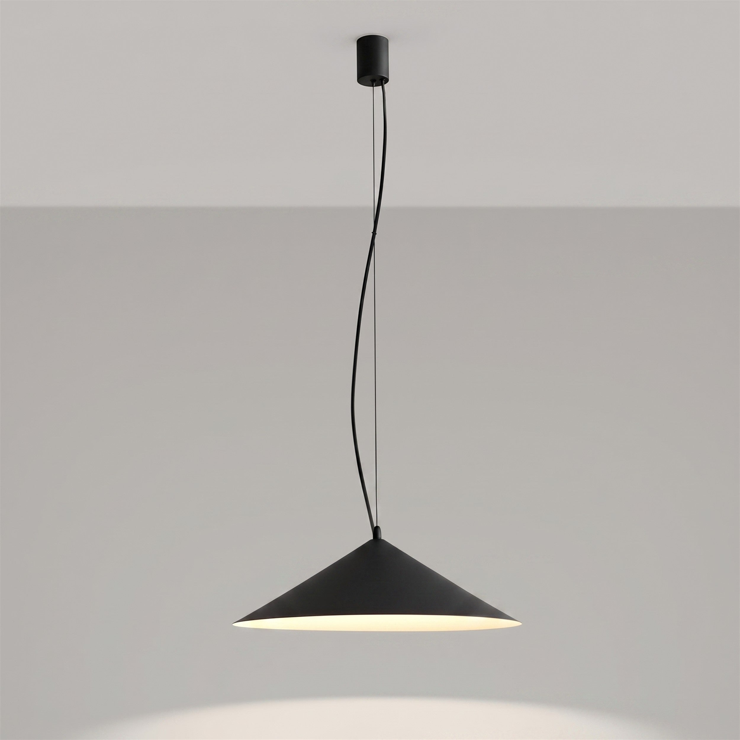 Lampa wisząca Fint LED czarna