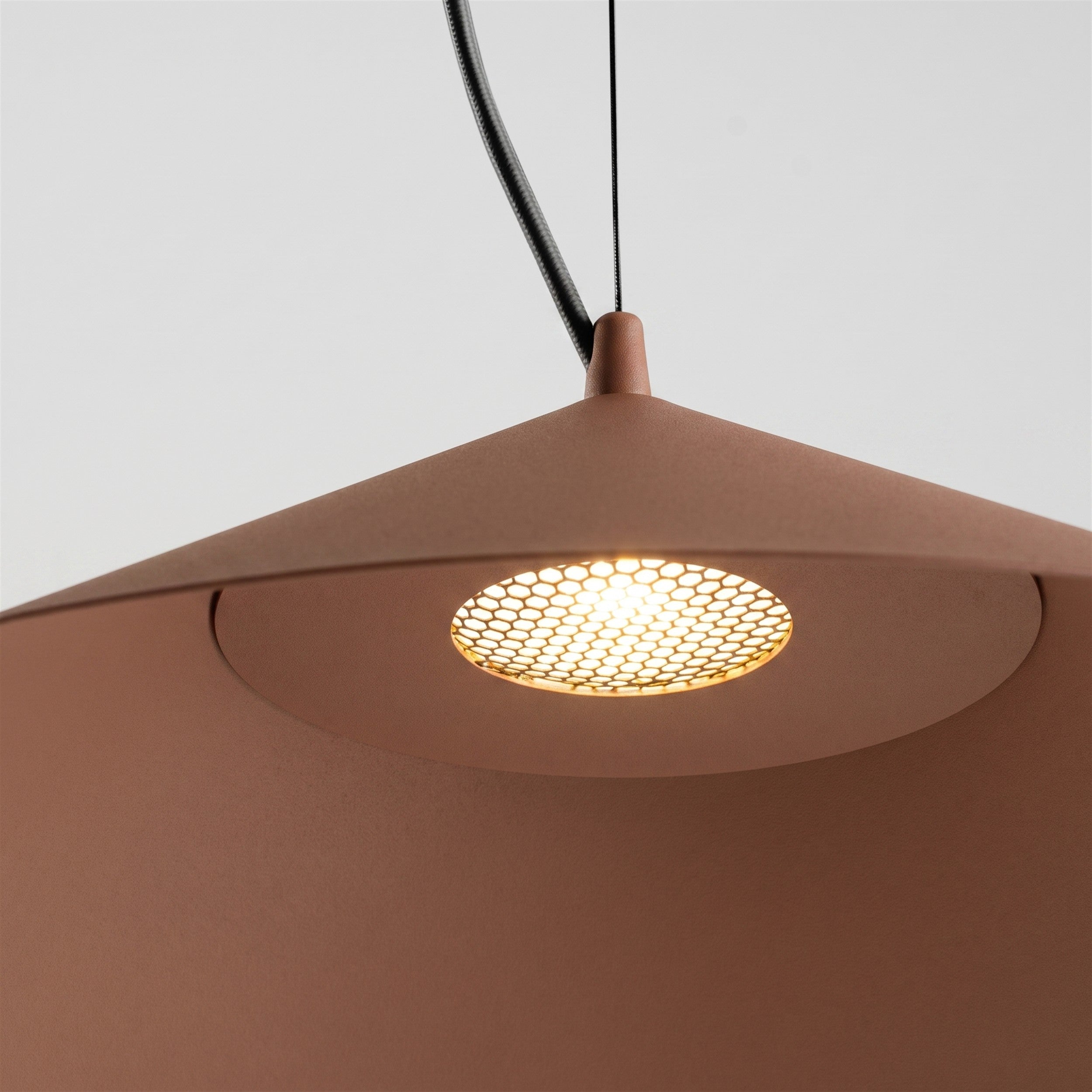 Lampa wisząca Fint LED mocca