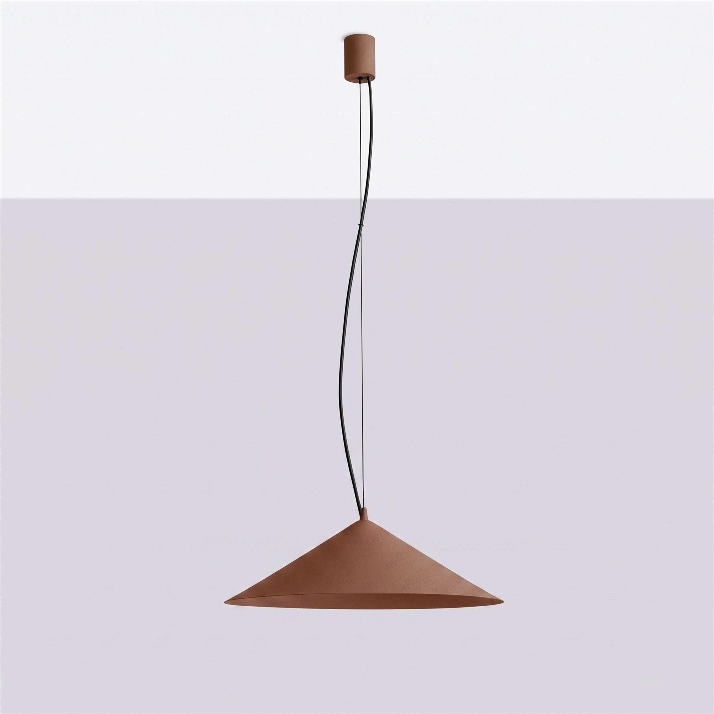 Lampa wisząca Fint LED mocca