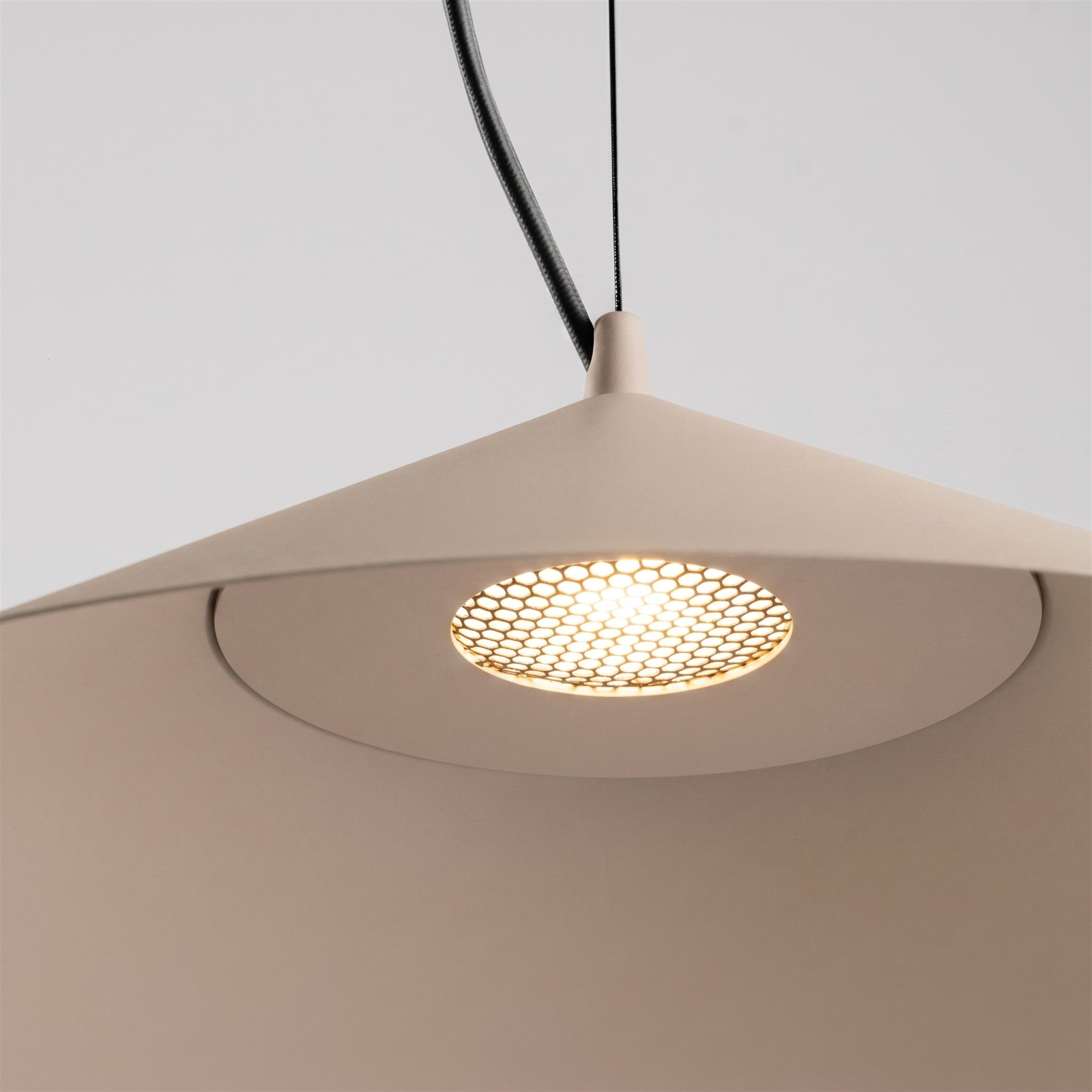 Lampa wisząca Fint LED taupe