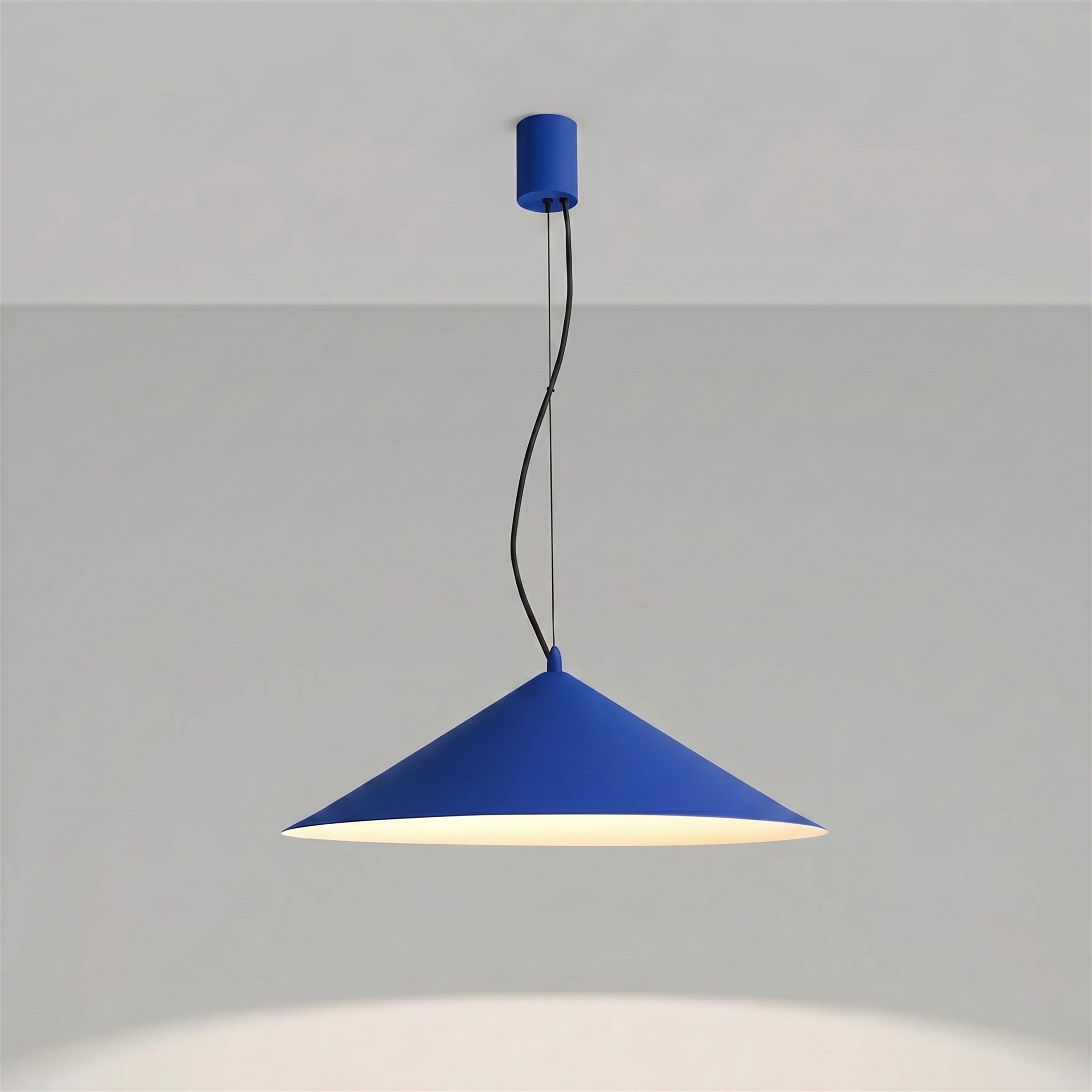 Lampa wisząca Fint LED ultramaryna
