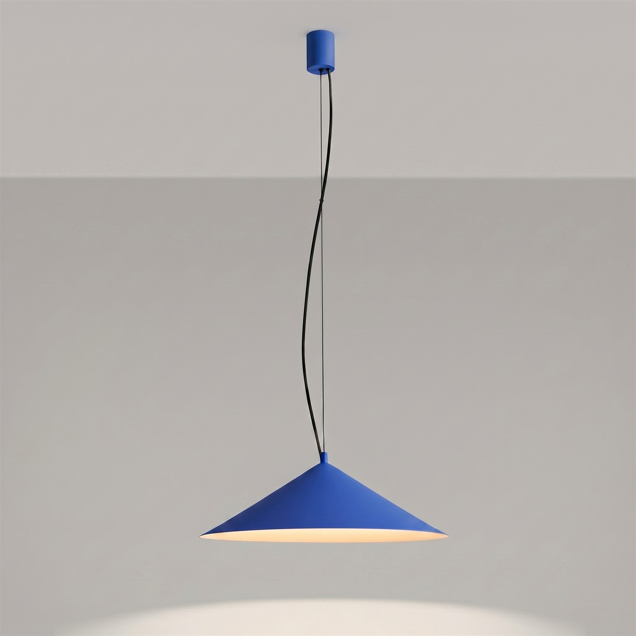 Lampa wisząca Fint LED ultramaryna
