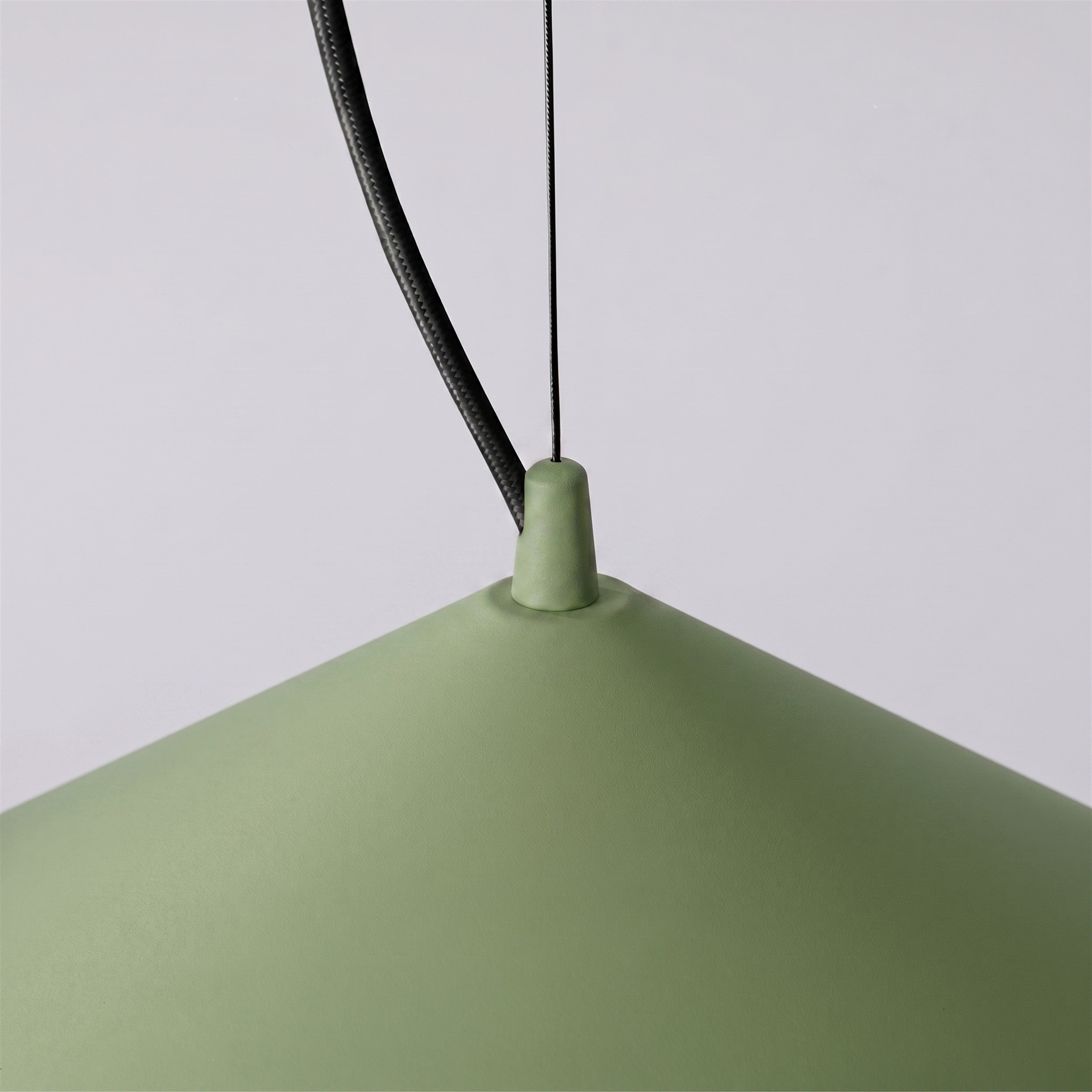 Lampa wisząca Fint LED zielona oliwka