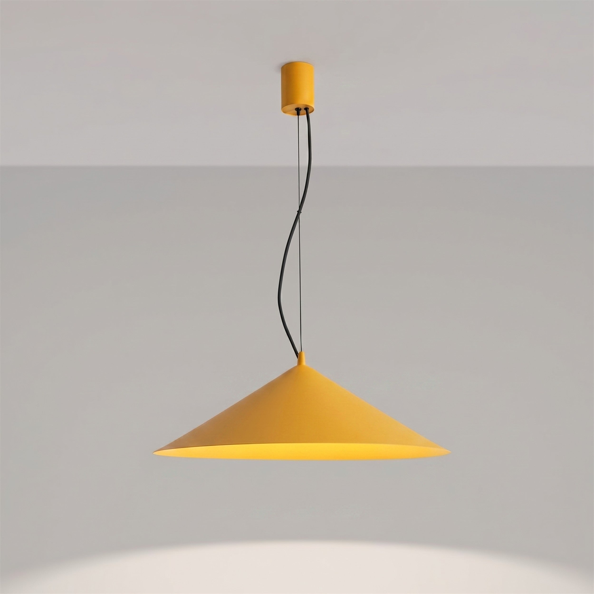 Lampa wisząca Fint LED żółta