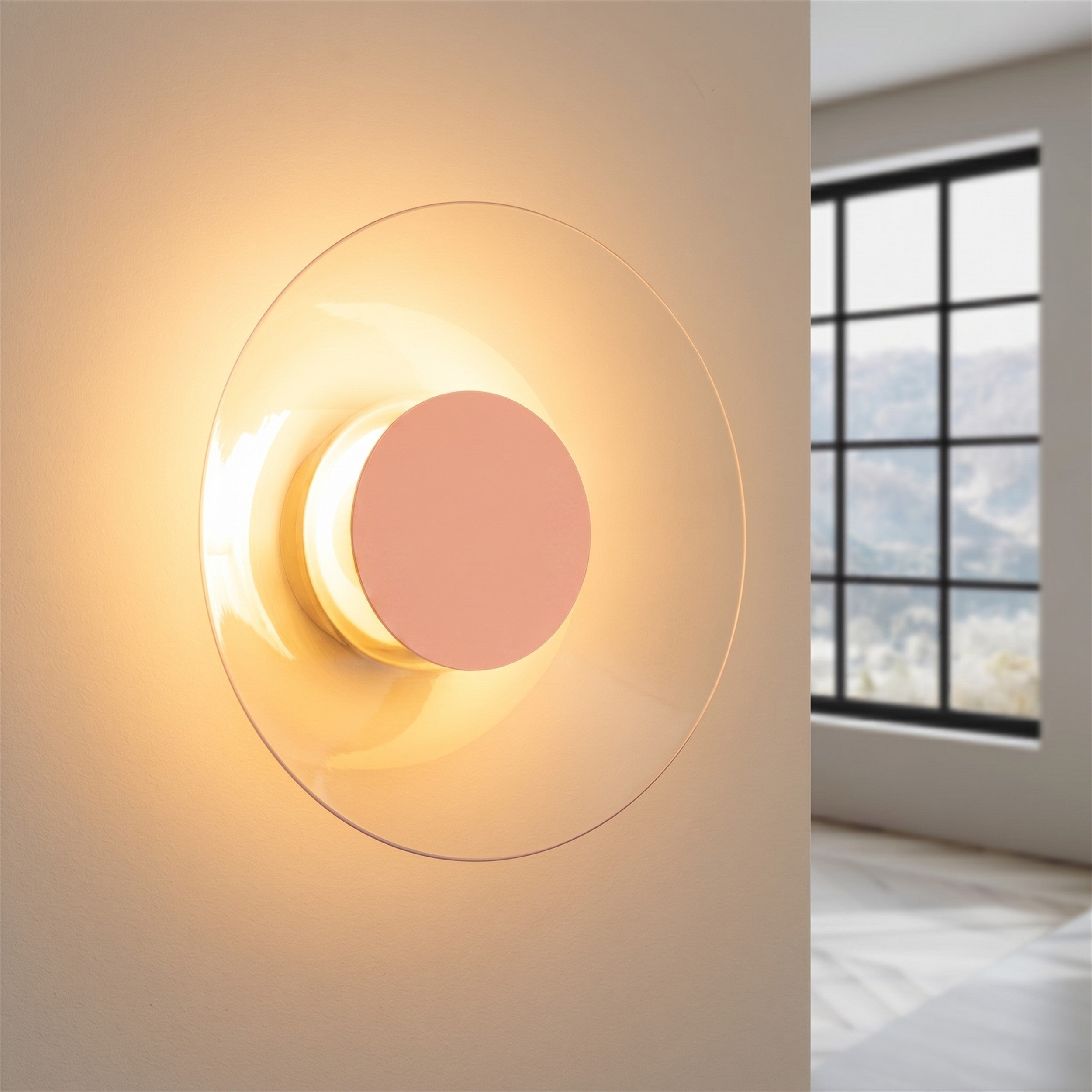 Kinkiet Astro LED brzoskwiniowy