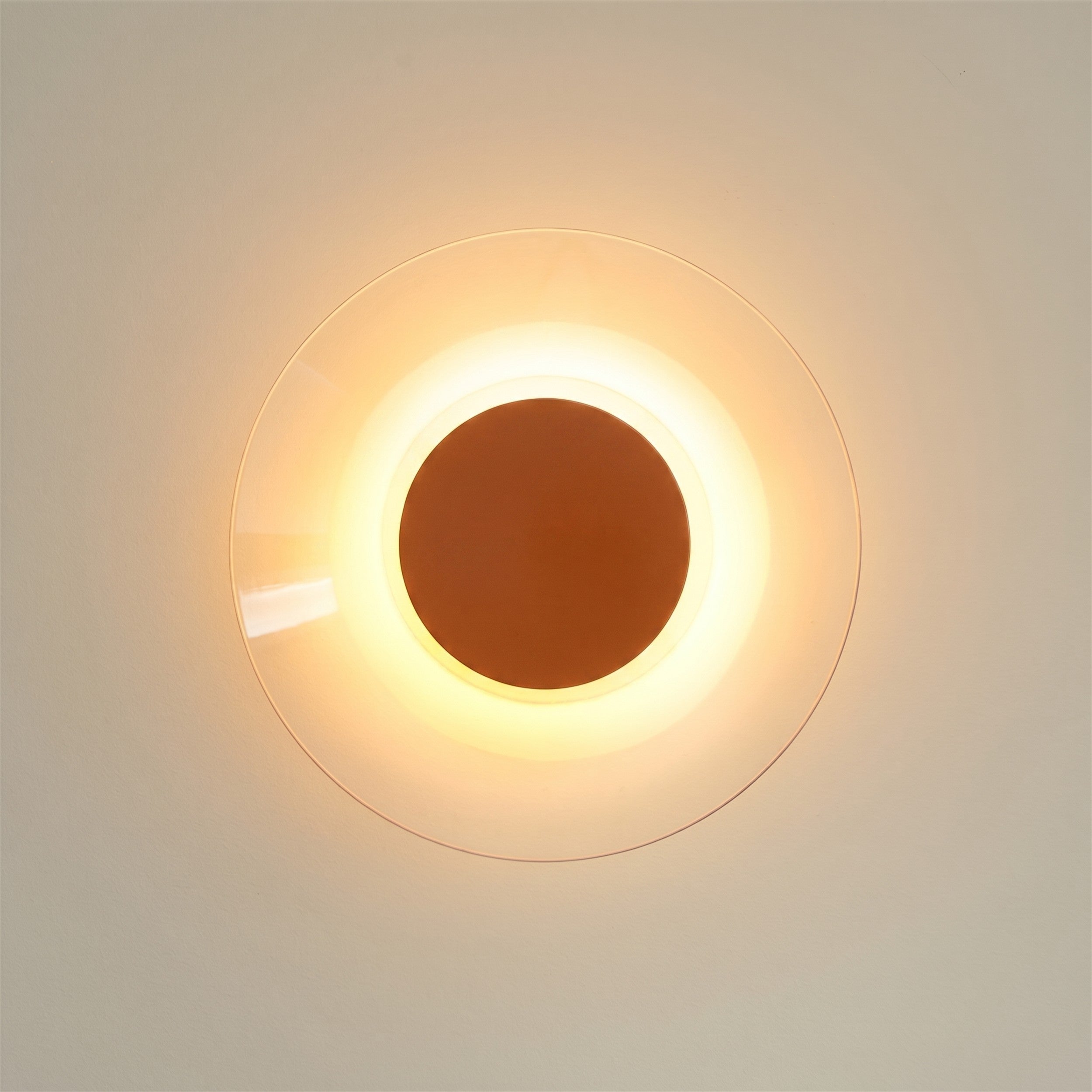 Kinkiet Astro LED ochra czerwona