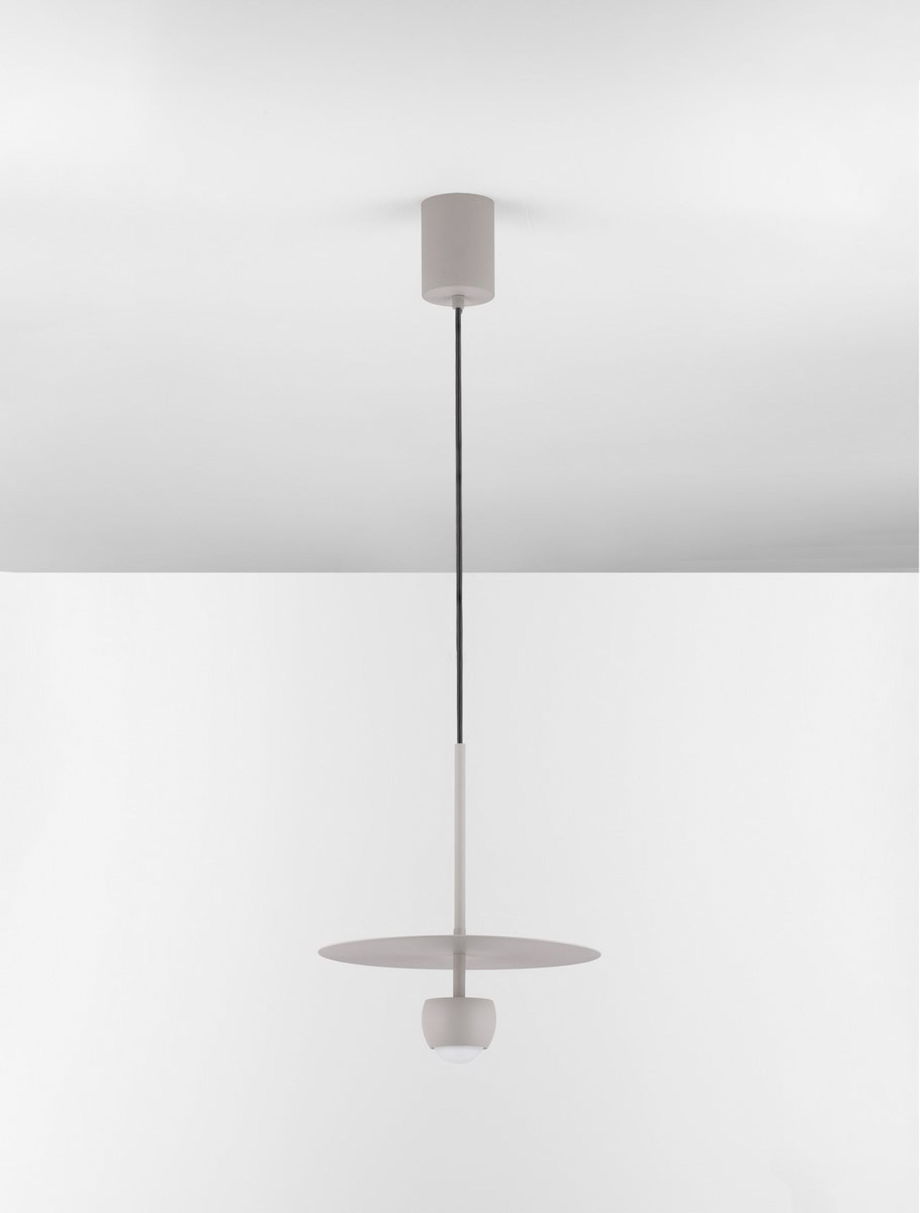 Lampa wisząca Burgens LED beżowa