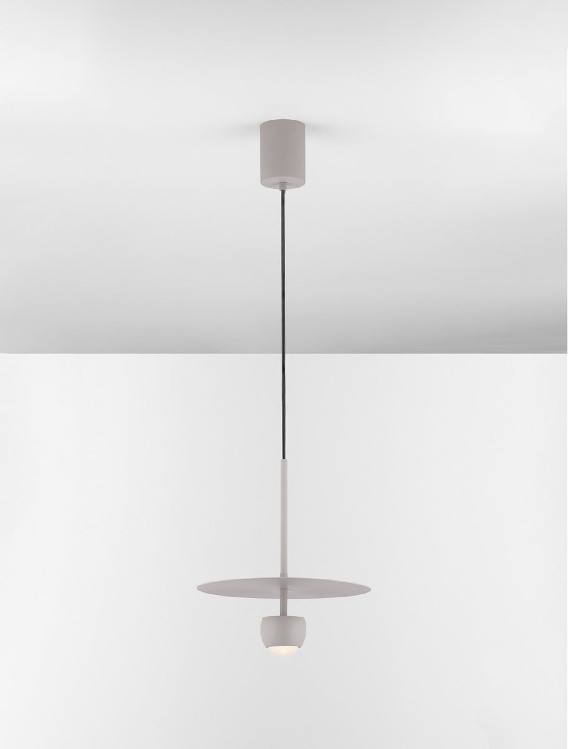Lampa wisząca Burgens LED beżowa
